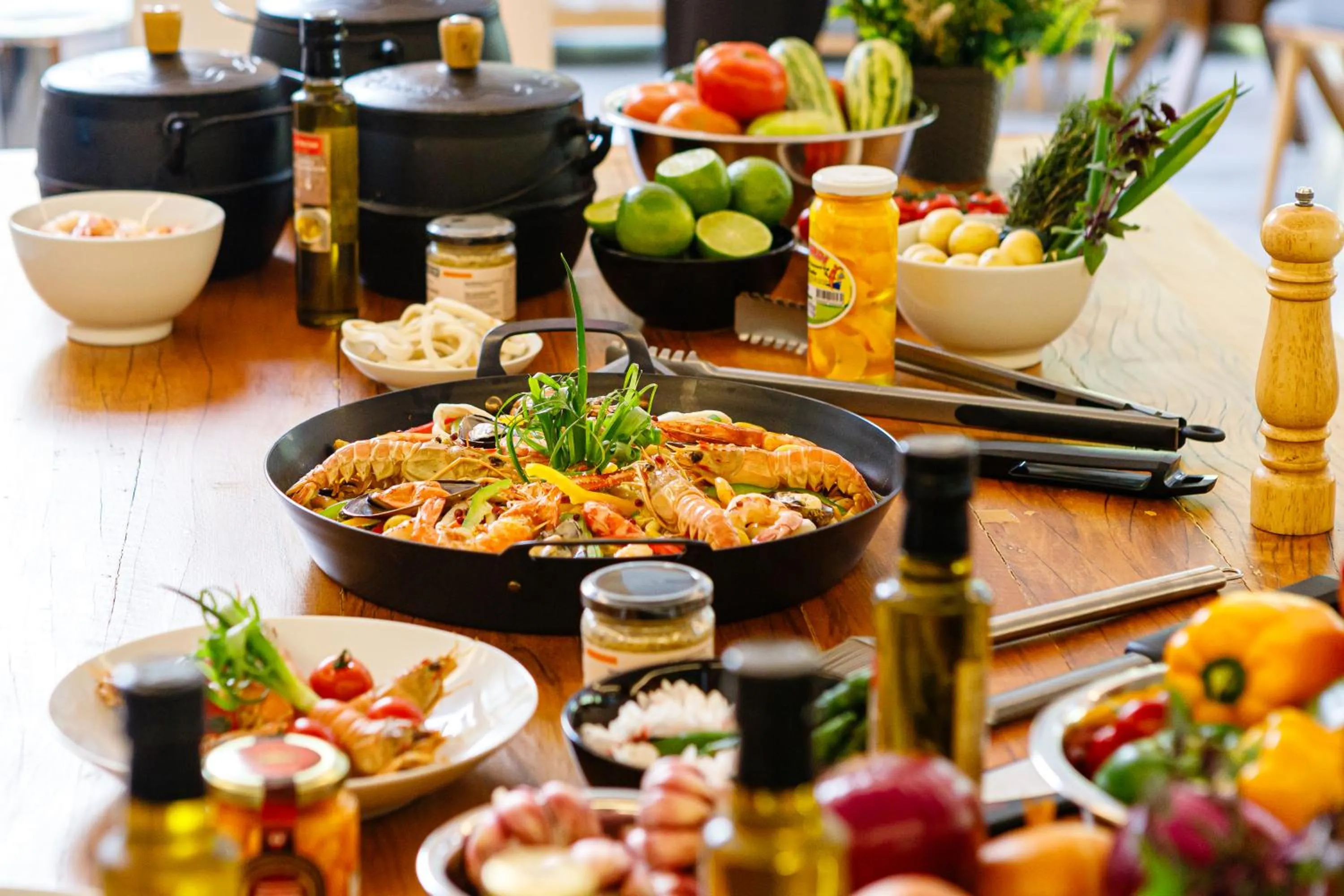 Meals in Vale Suíço Resort