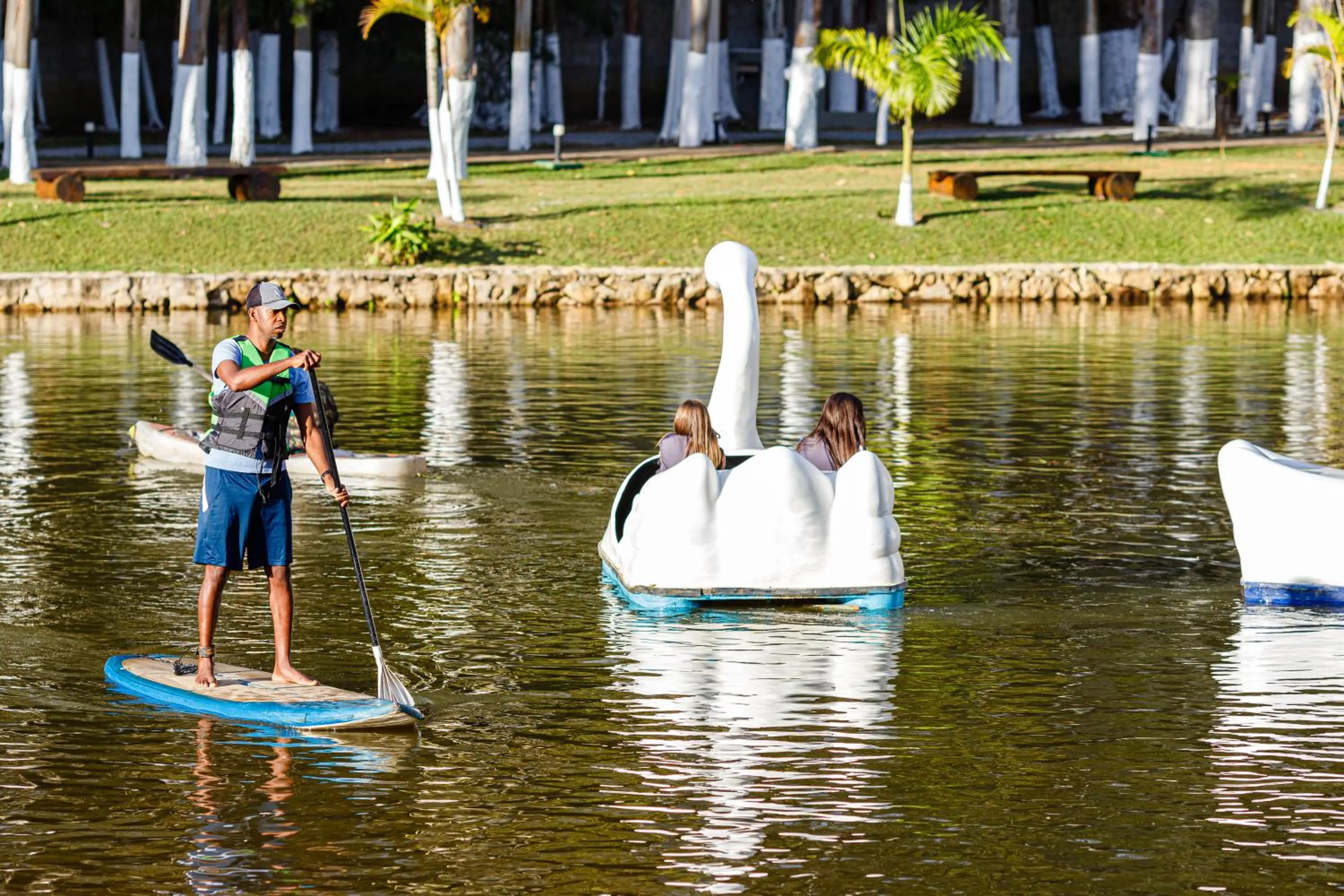 Lake view in Vale Suíço Resort