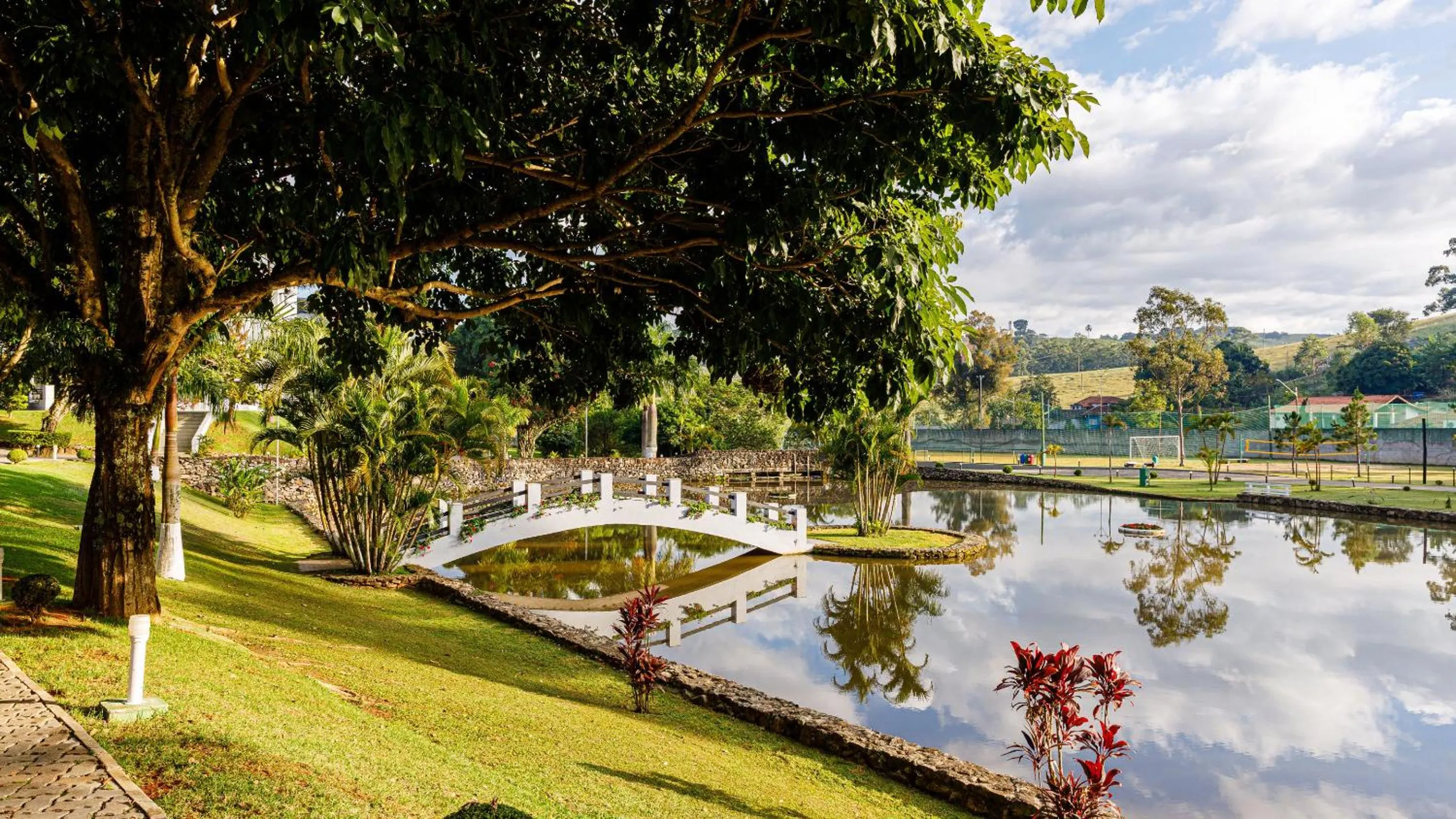 Lake view in Vale Suíço Resort
