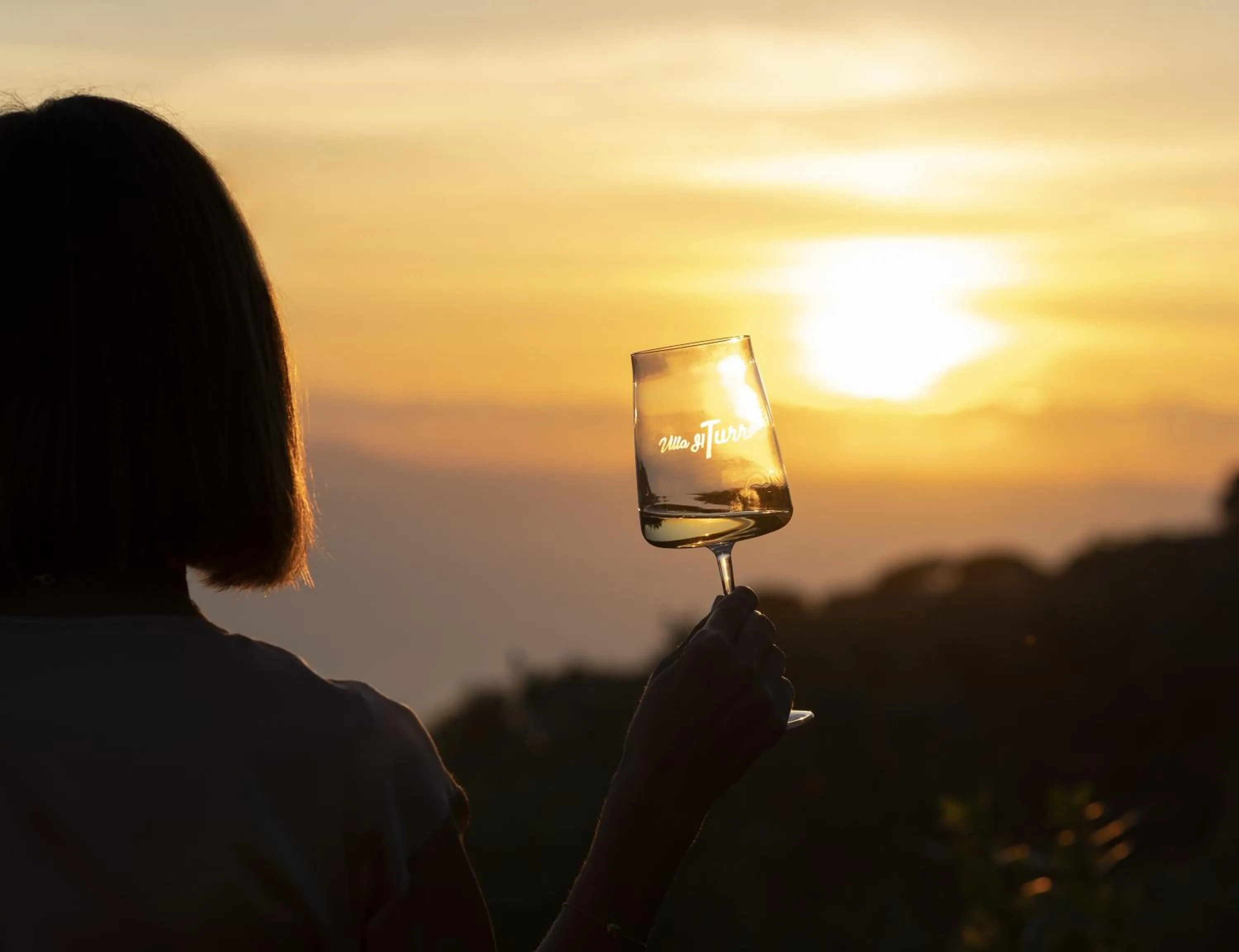 Garden view in Villa il Turro
