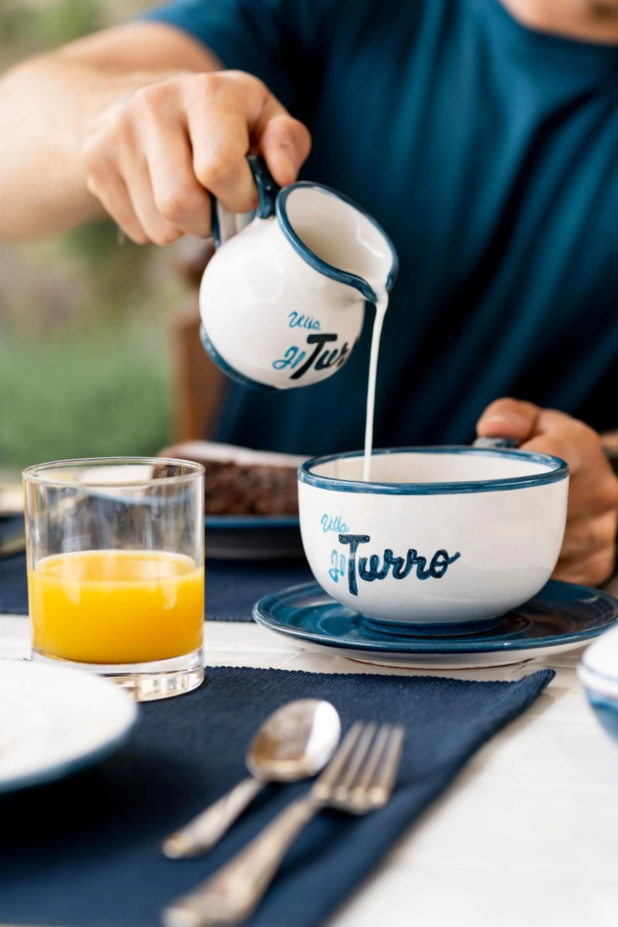 Breakfast in Villa il Turro