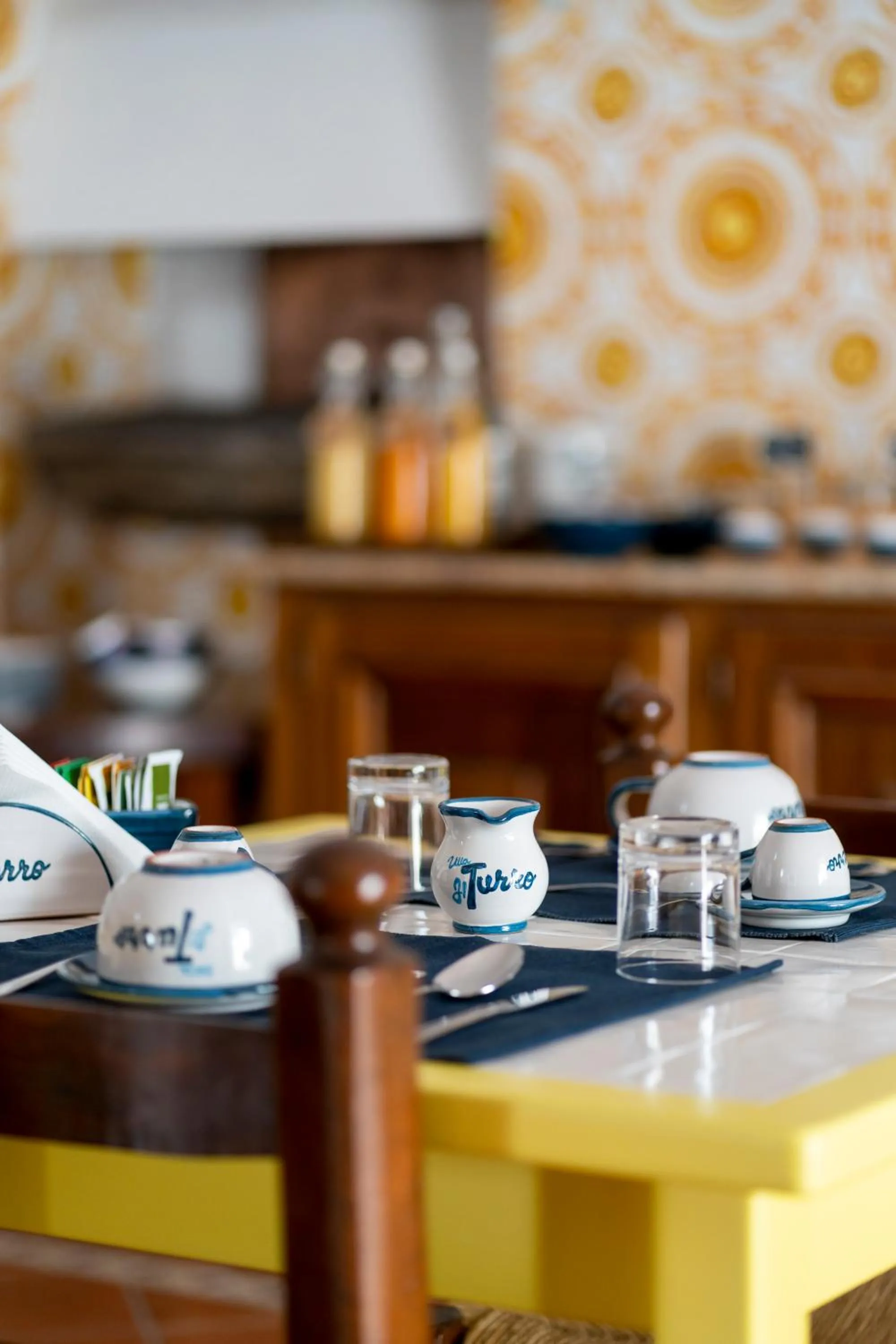 Food and drinks in Villa il Turro