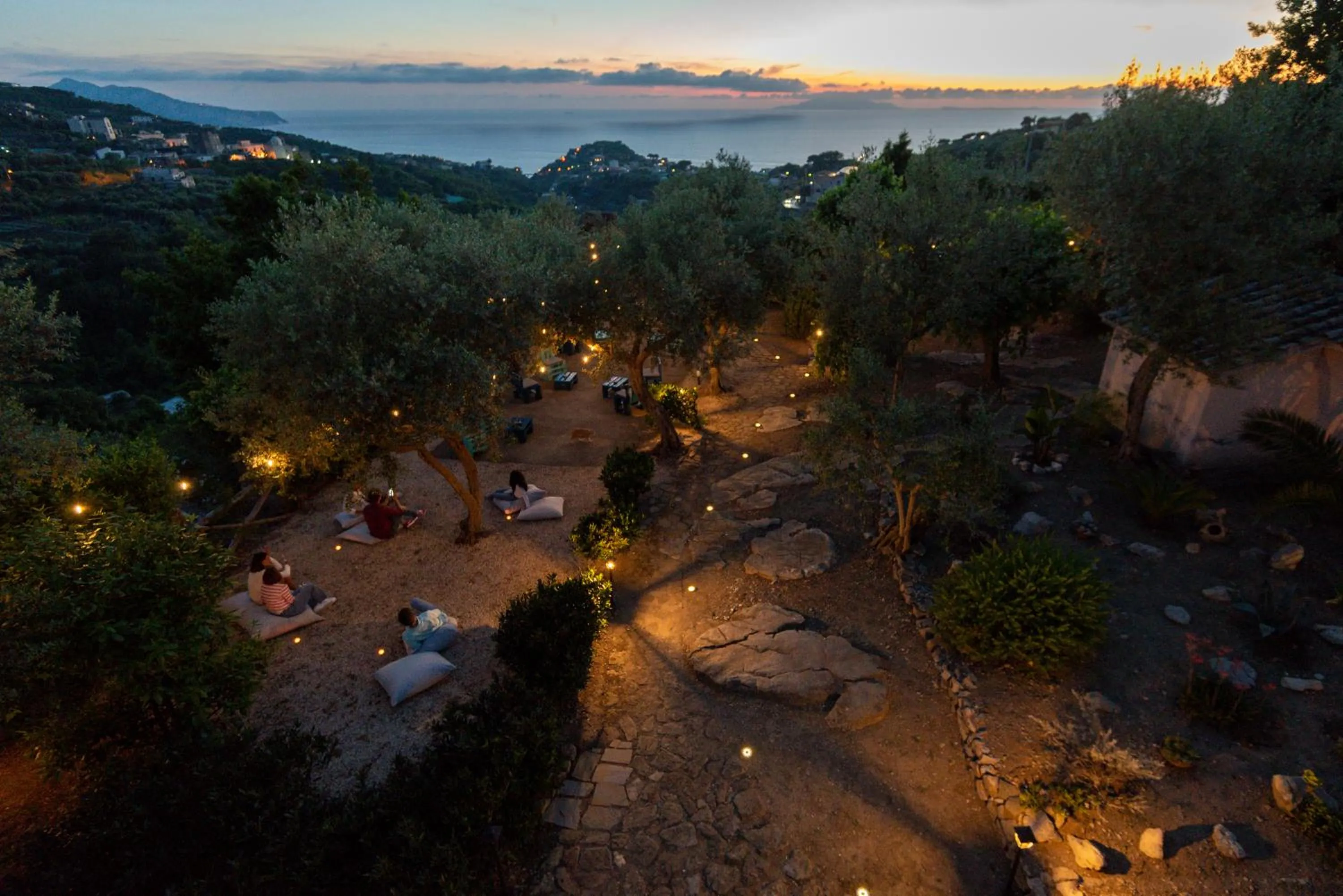 Natural landscape in Villa il Turro