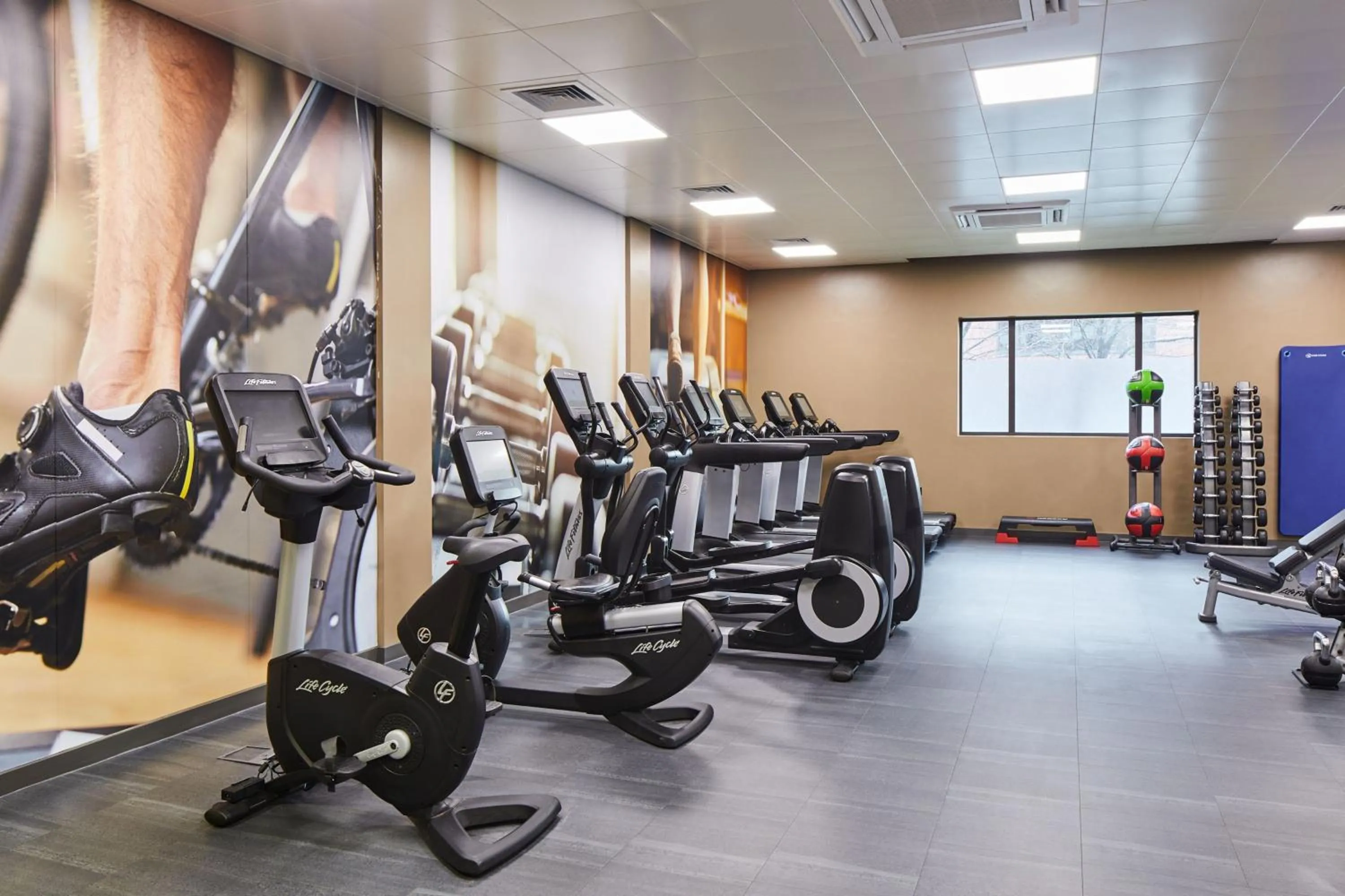 Fitness centre/facilities in Cardiff Marriott Hotel