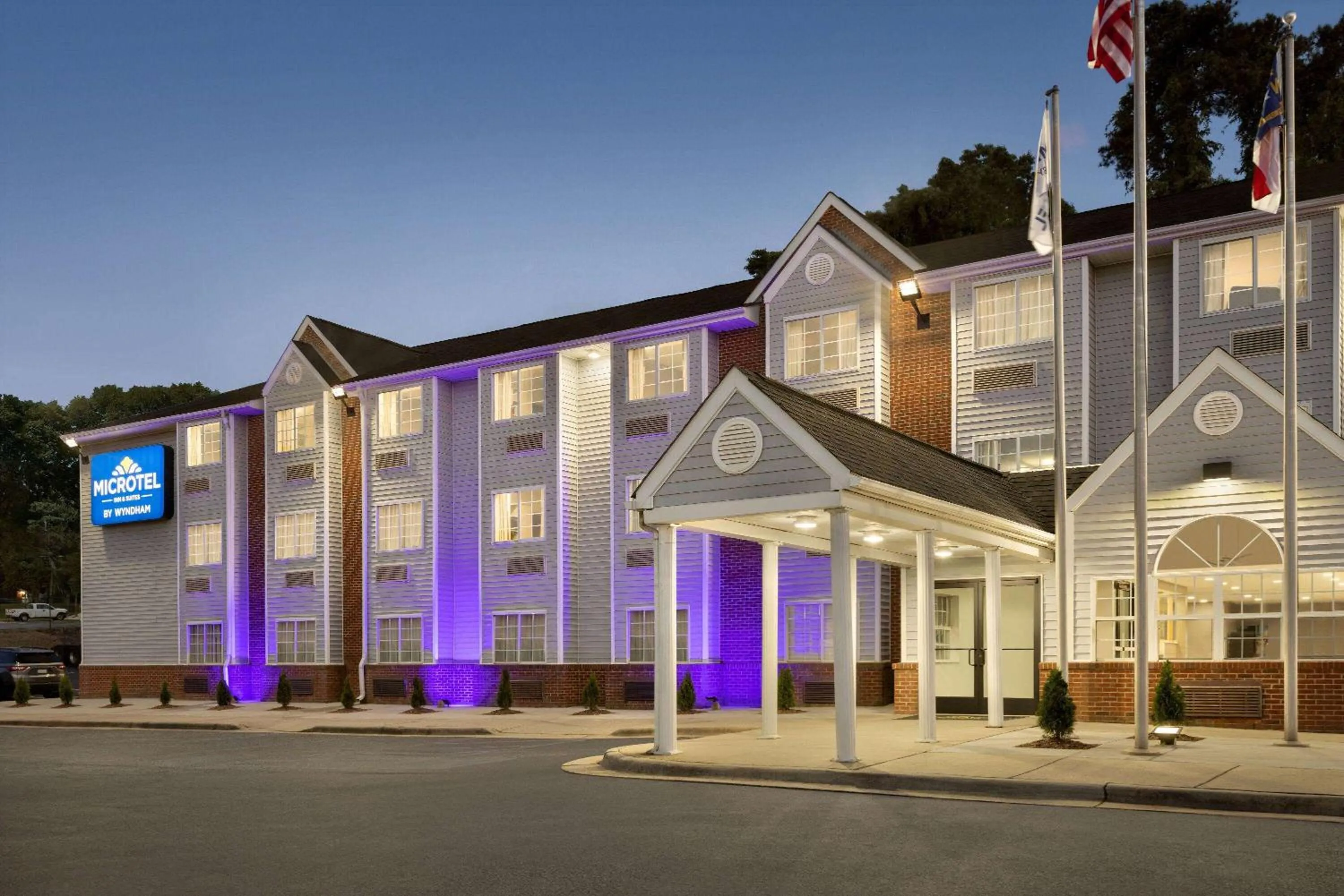 Property building in Microtel Inn & Suites by Wyndham Raleigh