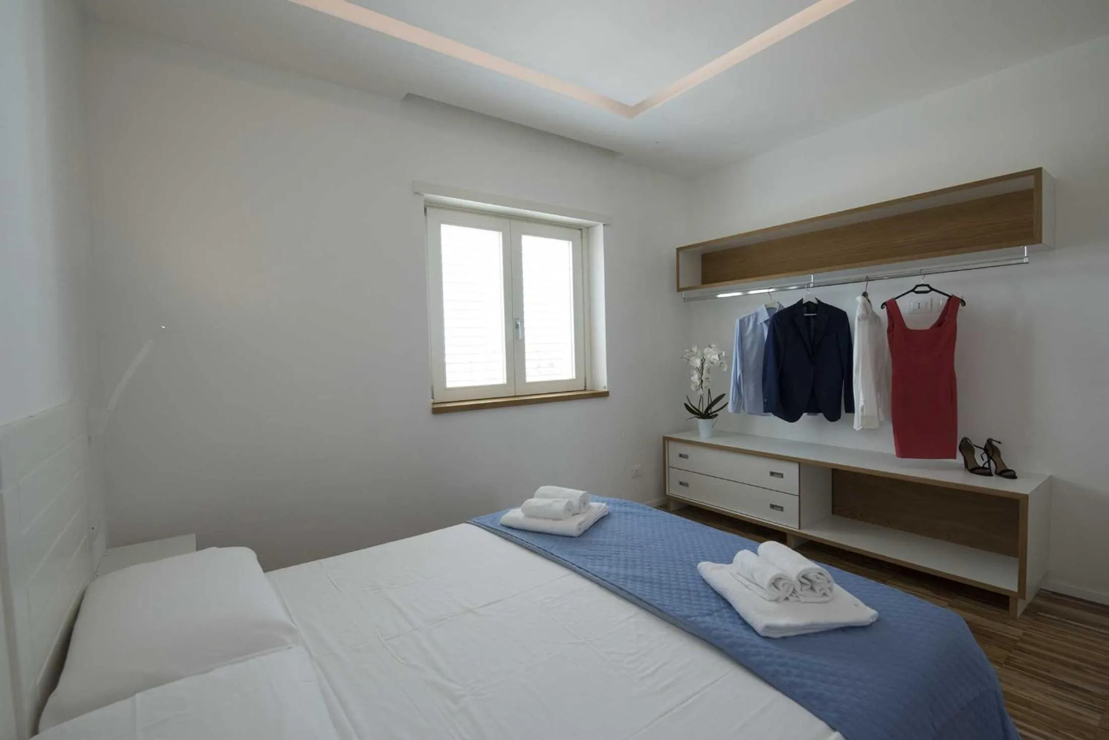 Bedroom, Bed in apARTments Sperlonga