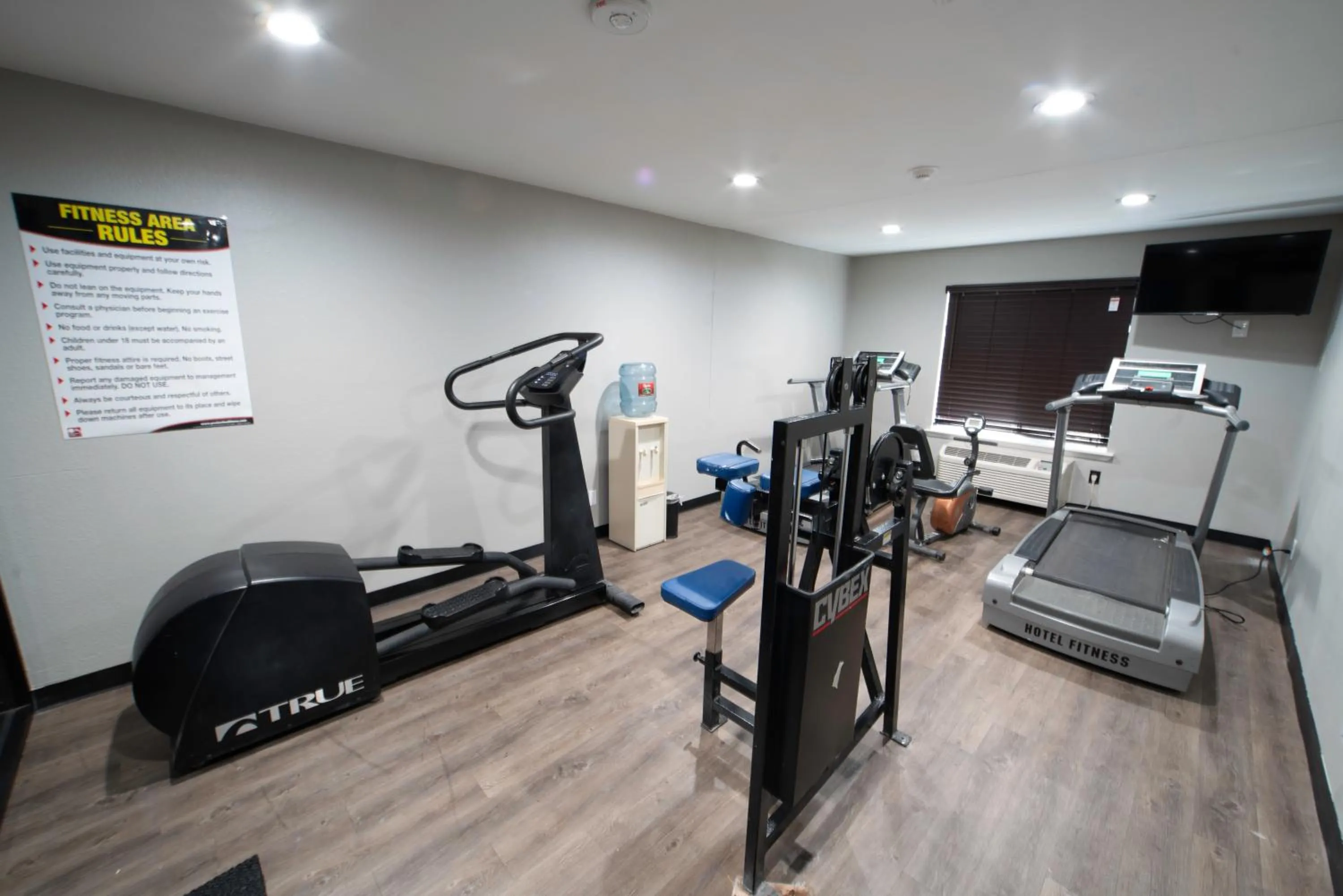 Fitness centre/facilities in Alexis Hotel & Banquets Dallas Park Central Galleria