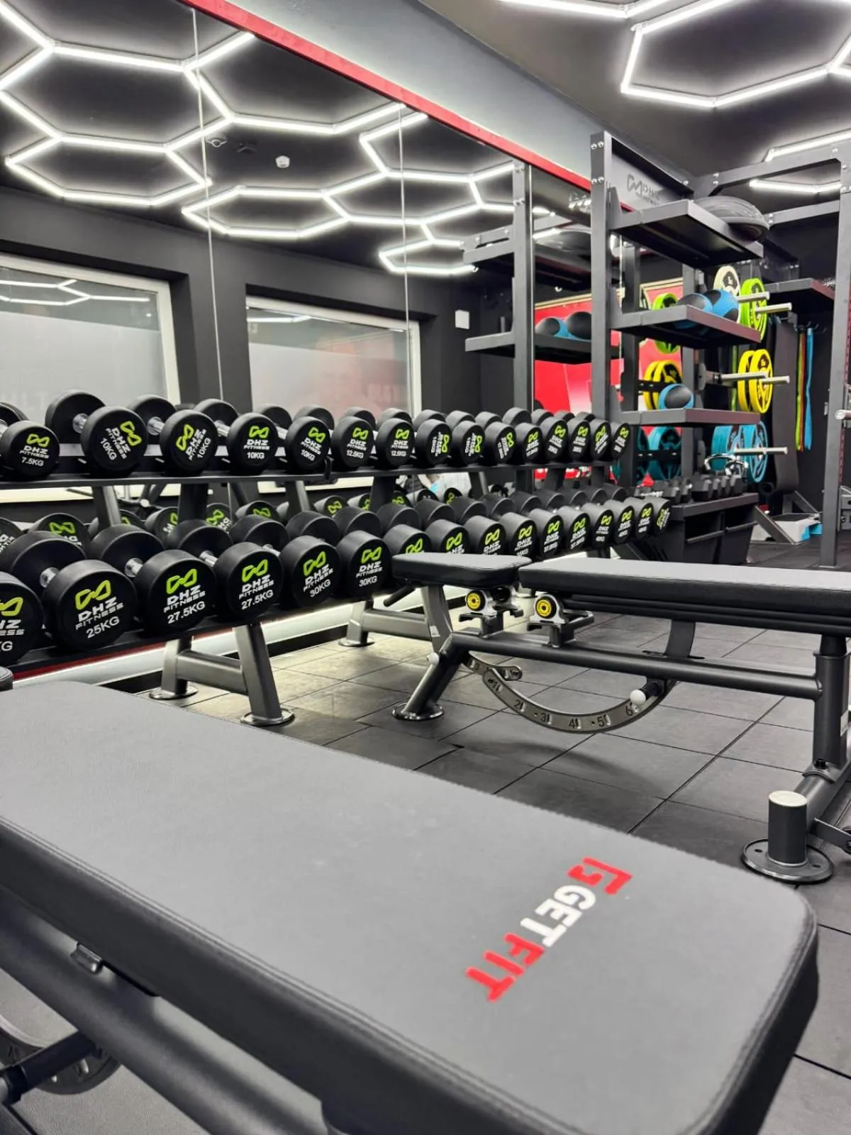 Fitness centre/facilities in Landart Hotel