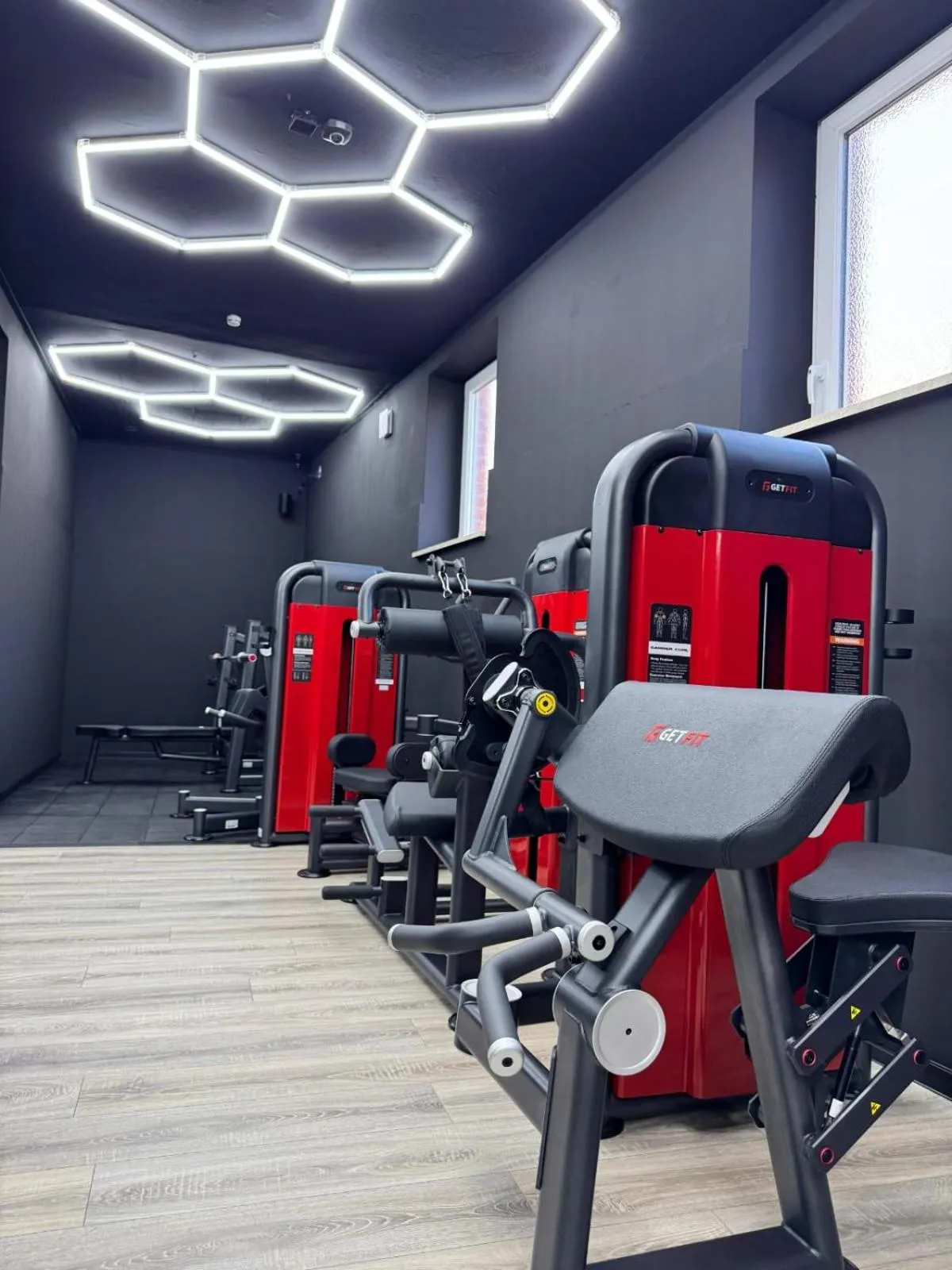 Fitness centre/facilities in Landart Hotel