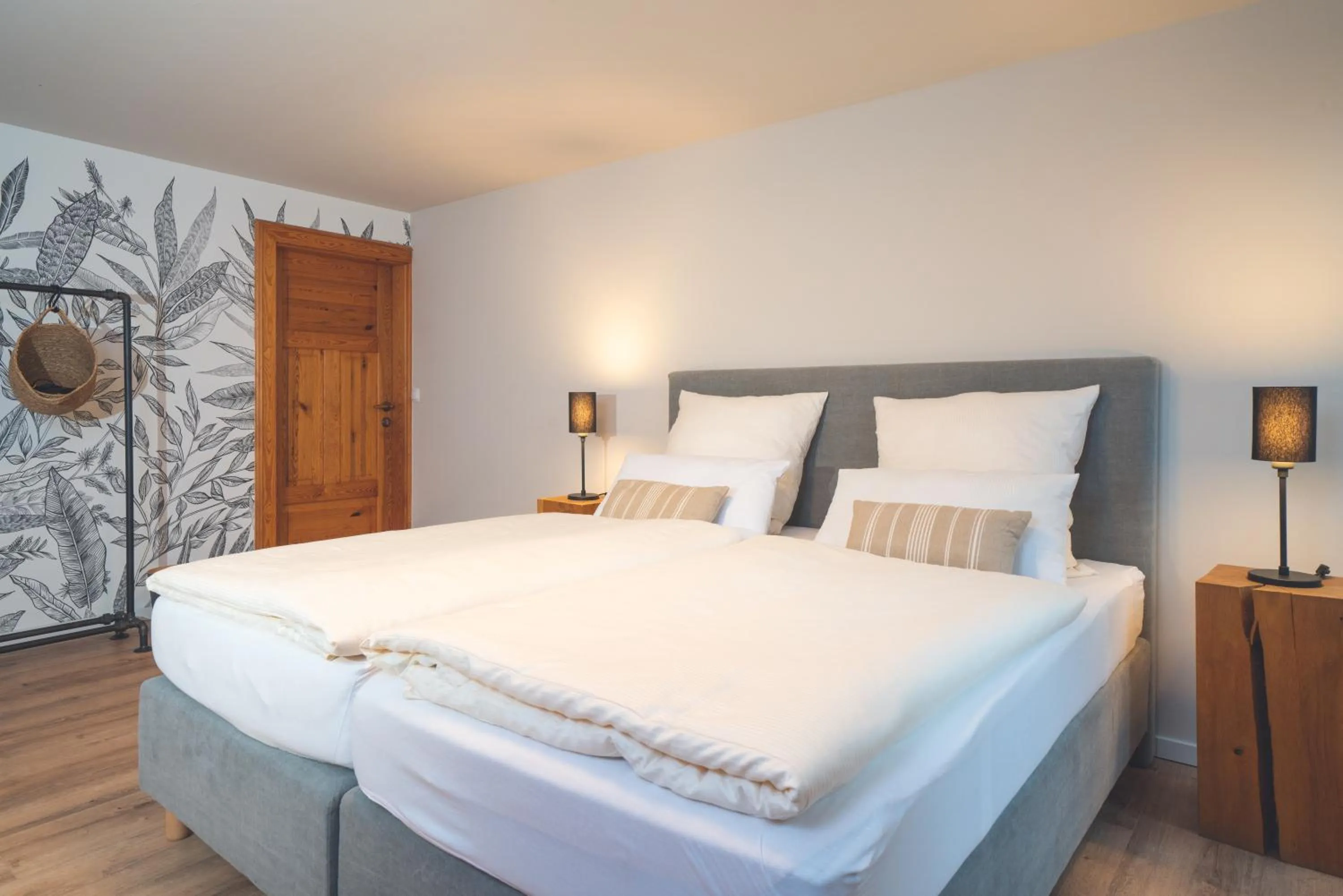 Bed in Landart Hotel