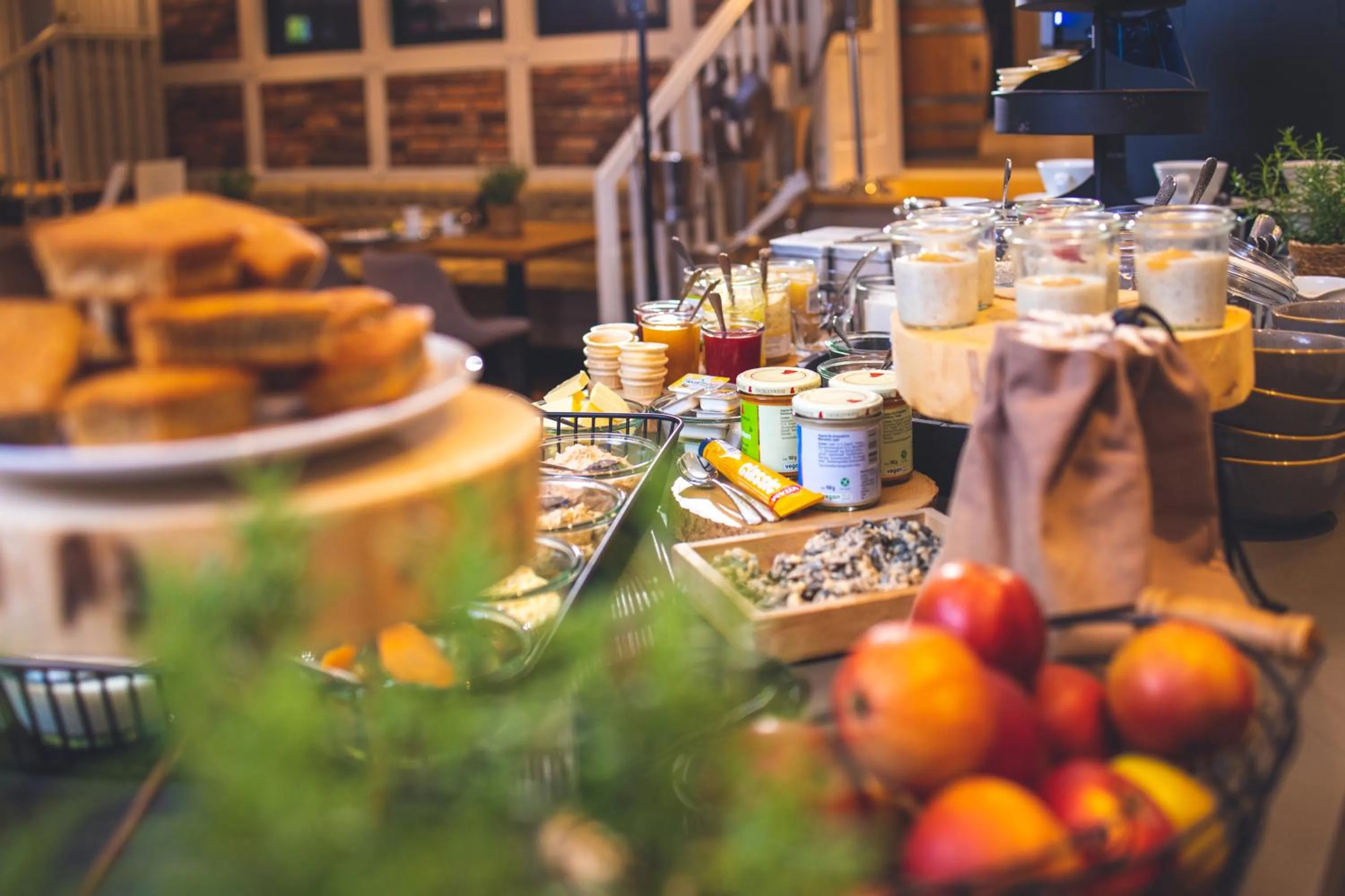 Food and drinks in Landart Hotel