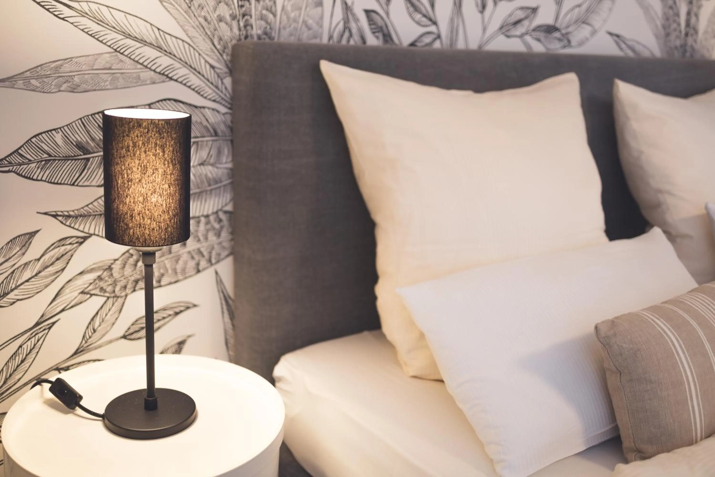 Bed in Landart Hotel