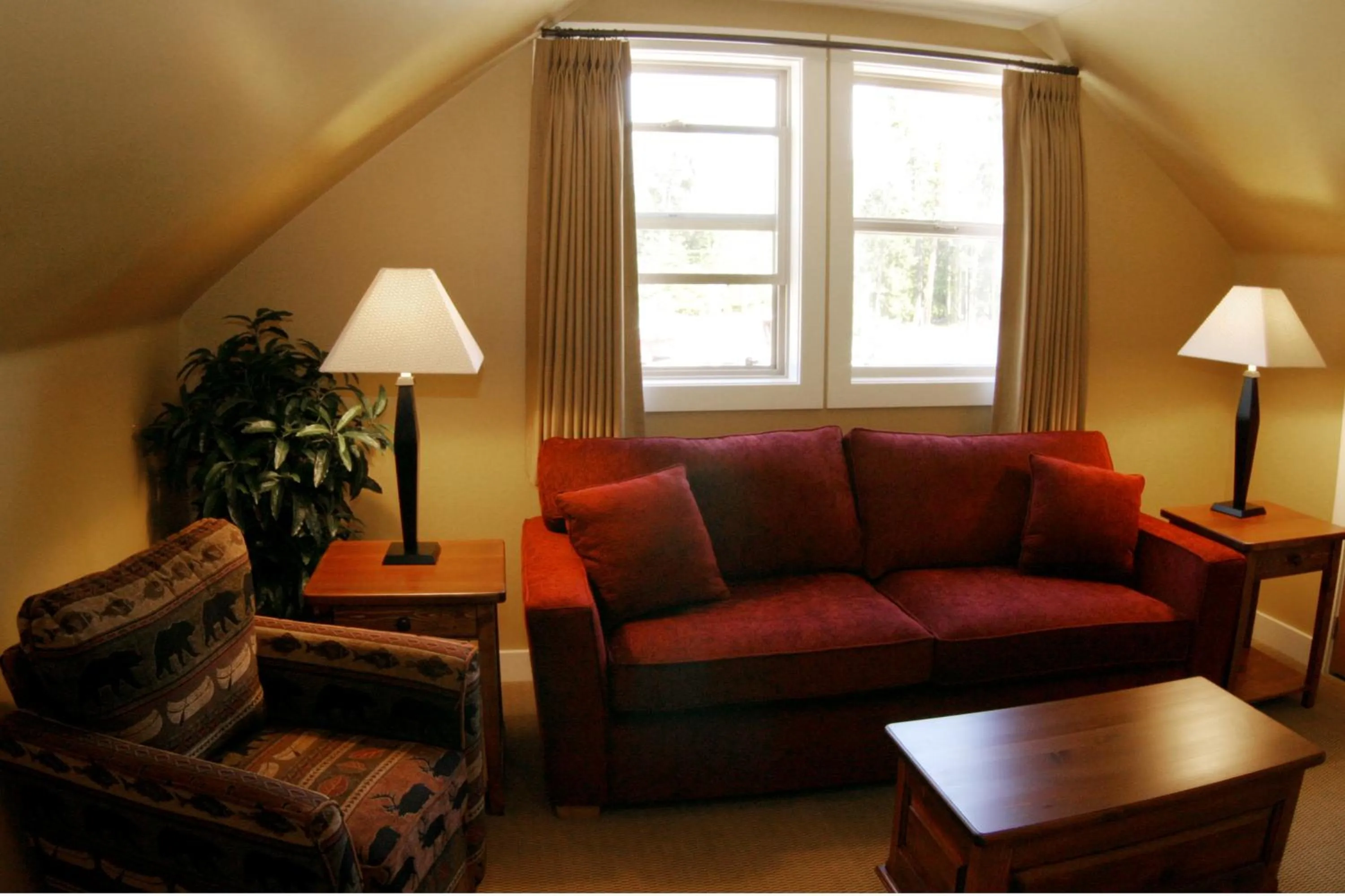 Seating area in Oceanside Village Resort