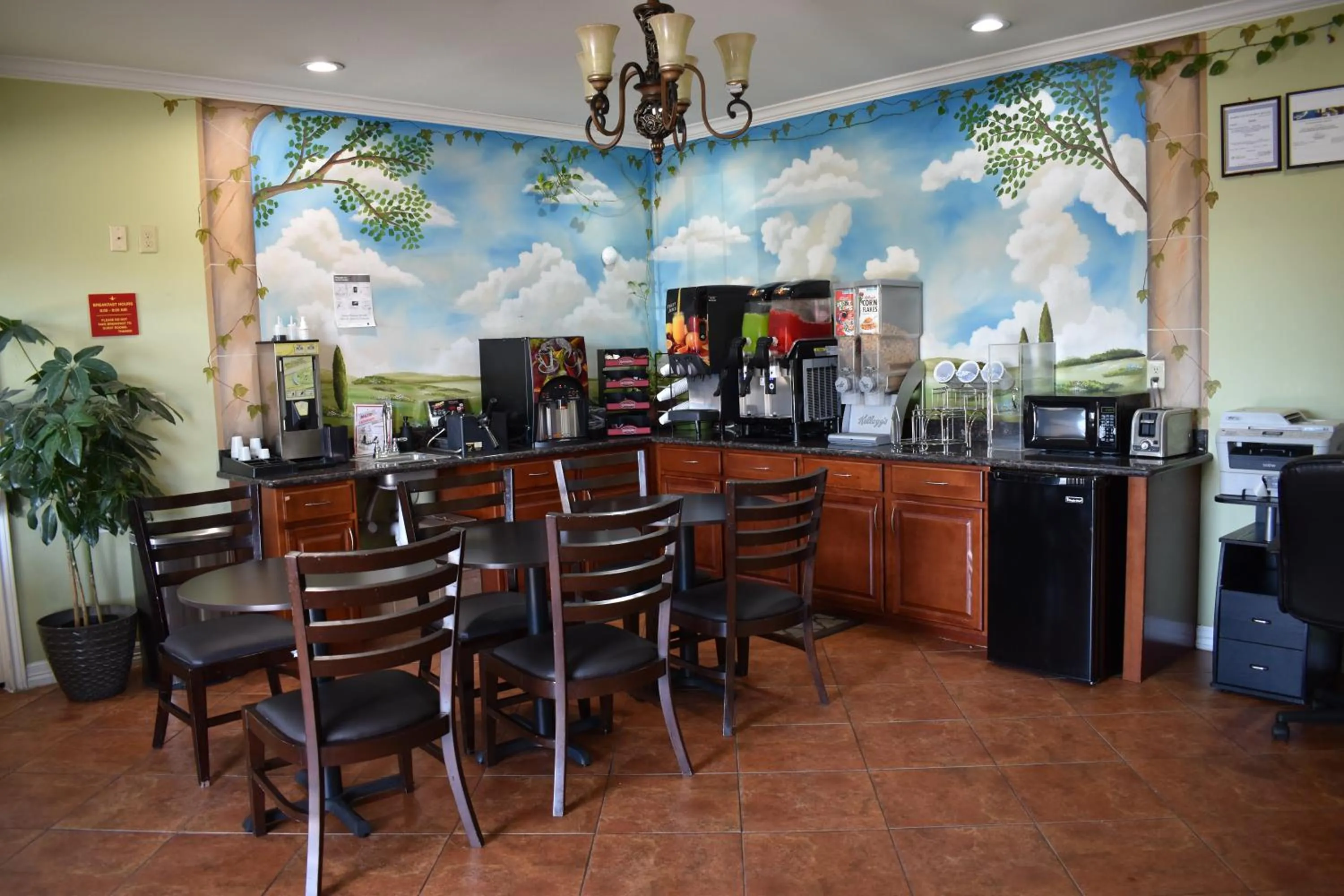 Breakfast in Platinum Inn Katy