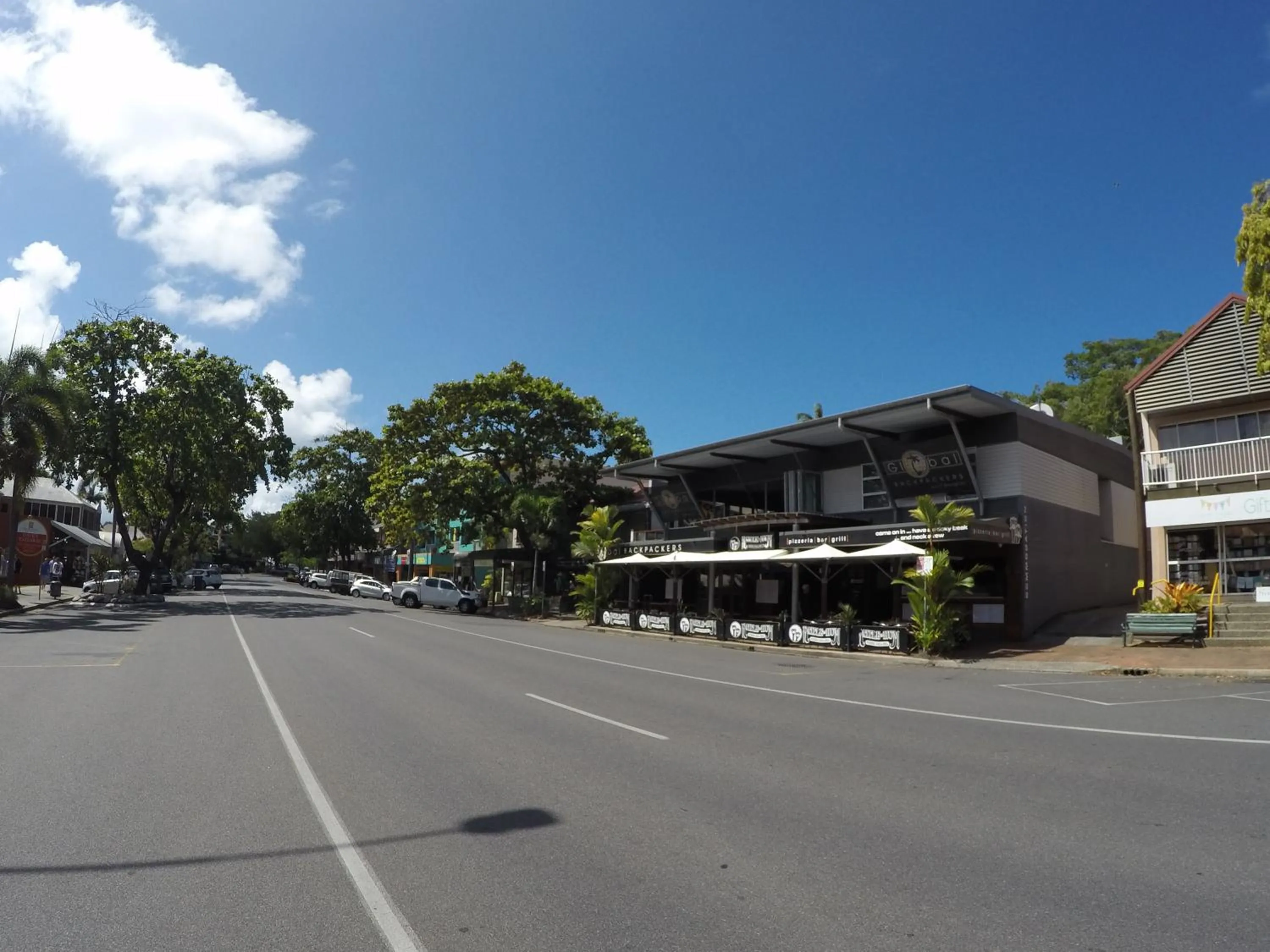 Street view in Global Backpackers Port Douglas