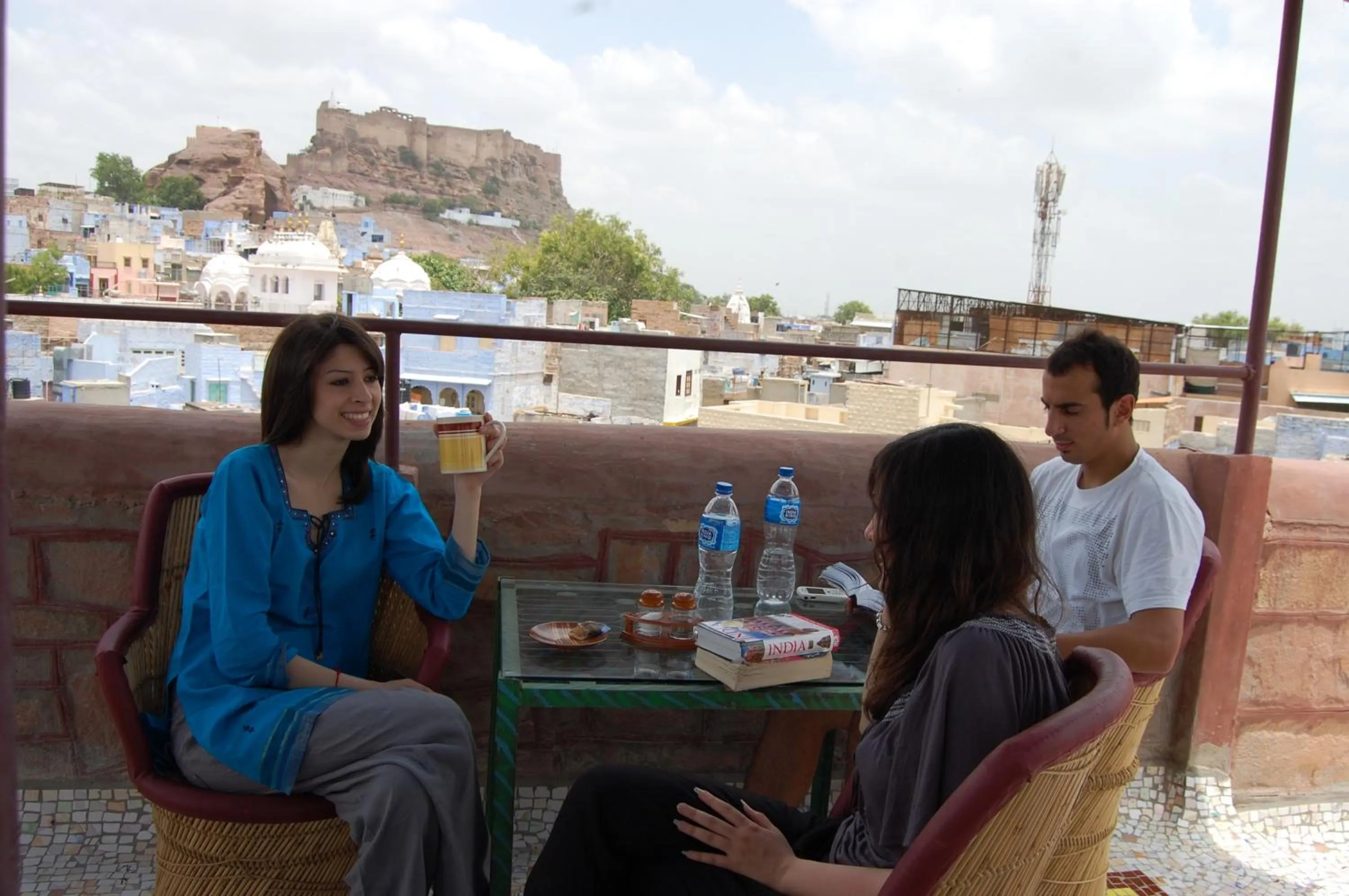 People in Juna Mahal Boutique Home Stay