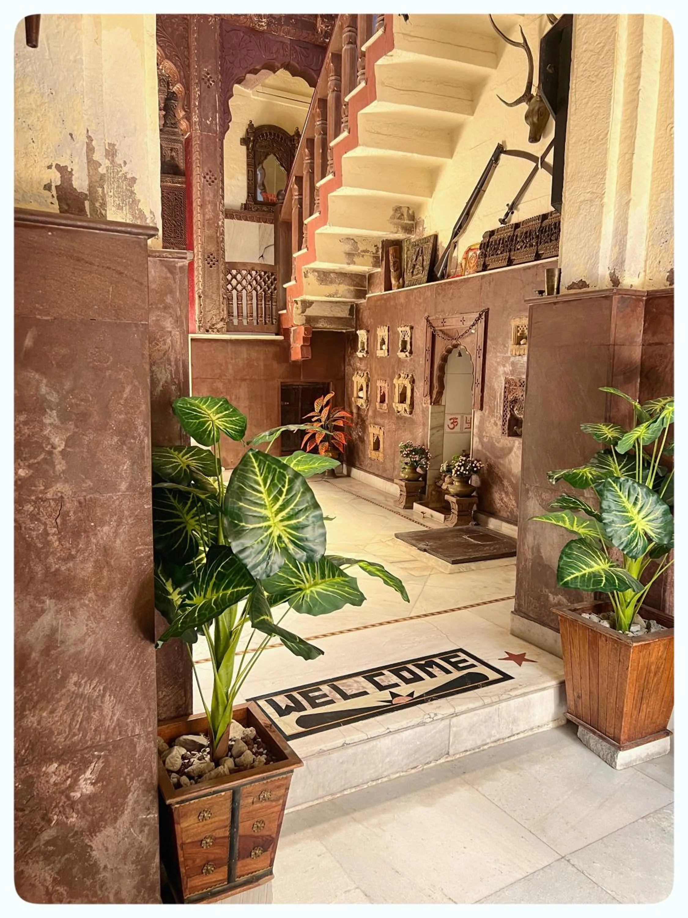 Facade/entrance in Juna Mahal Boutique Home Stay