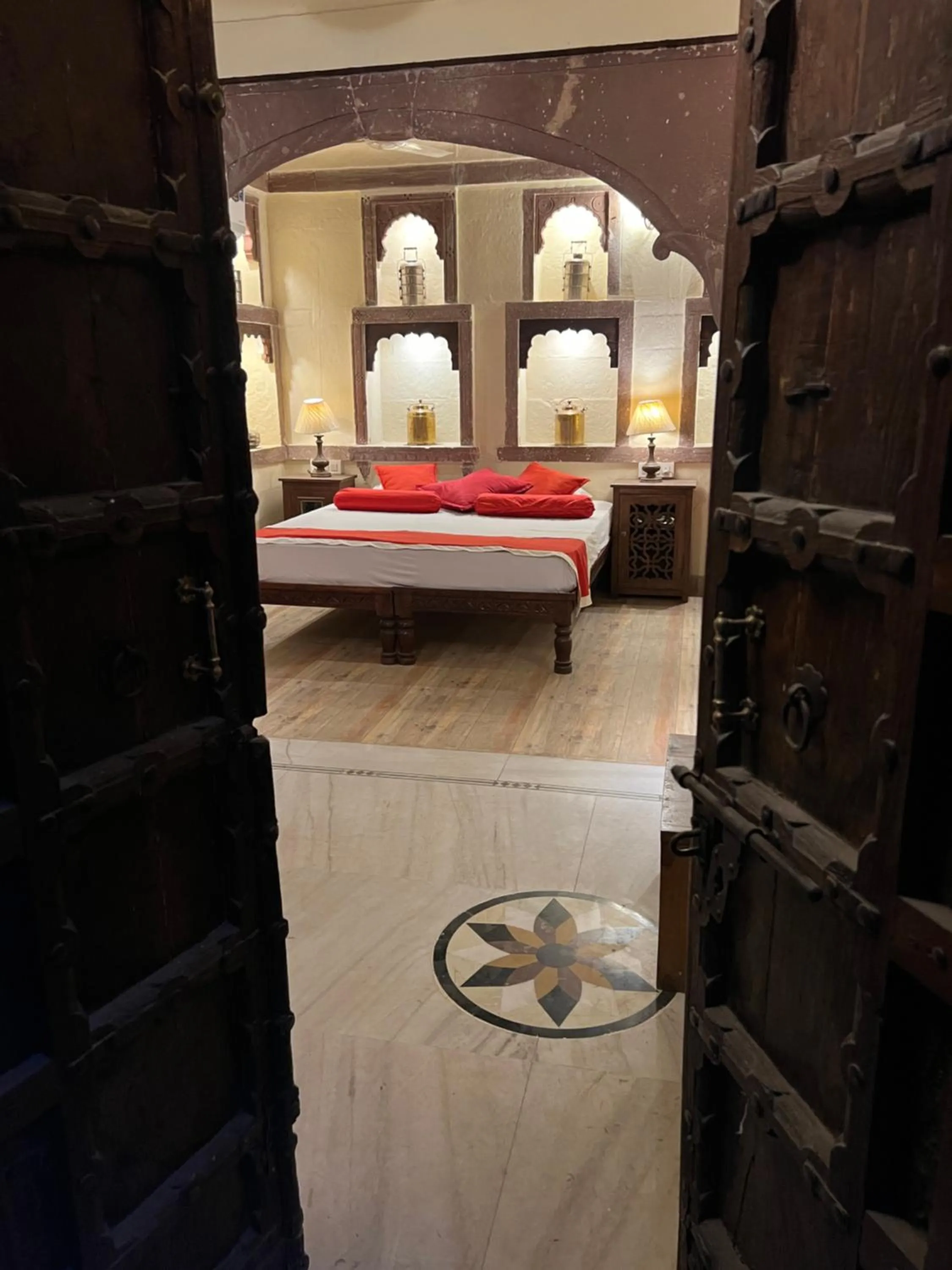 Bedroom, Bed in Juna Mahal Boutique Home Stay