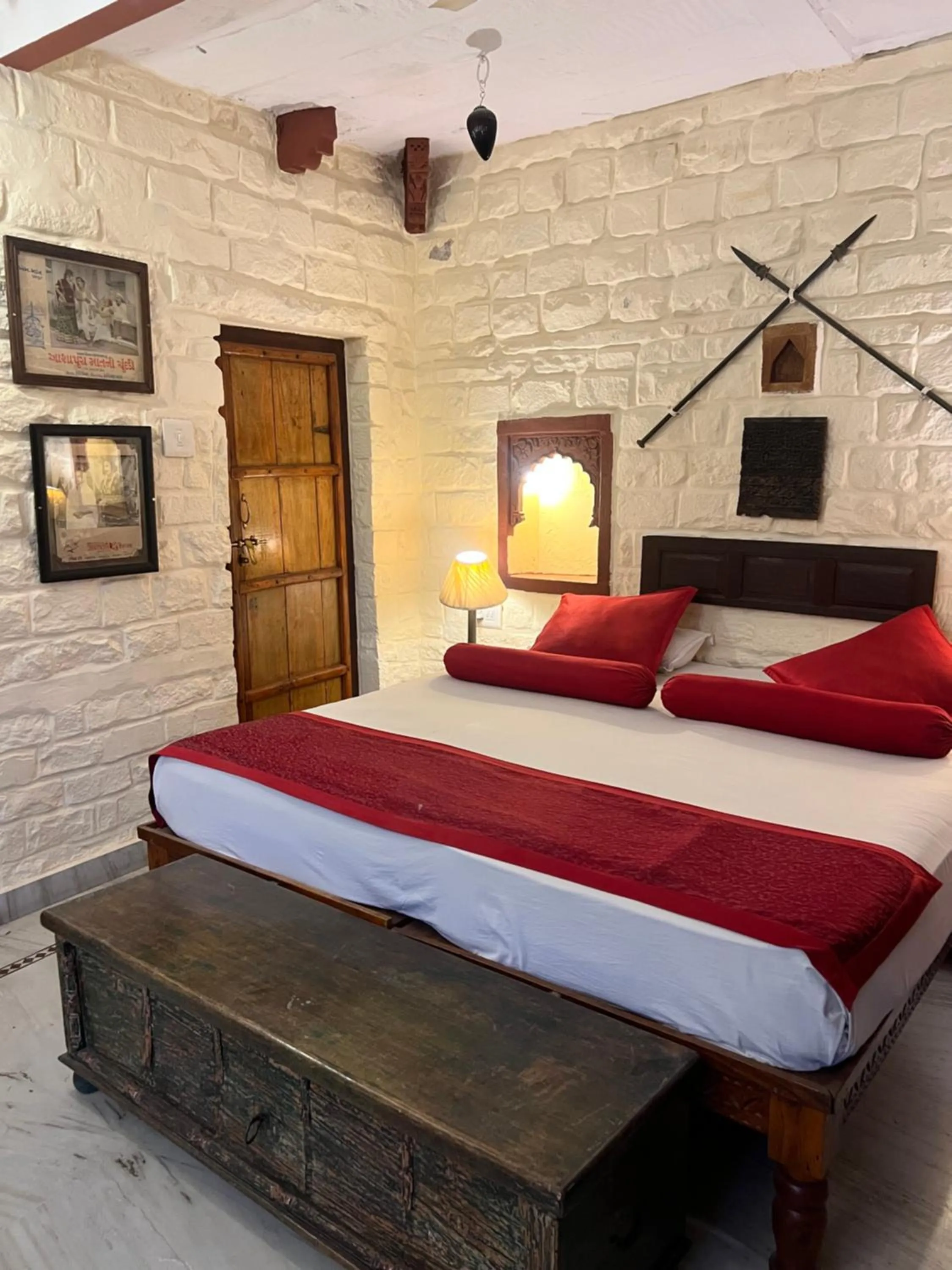 Bedroom, Bed in Juna Mahal Boutique Home Stay
