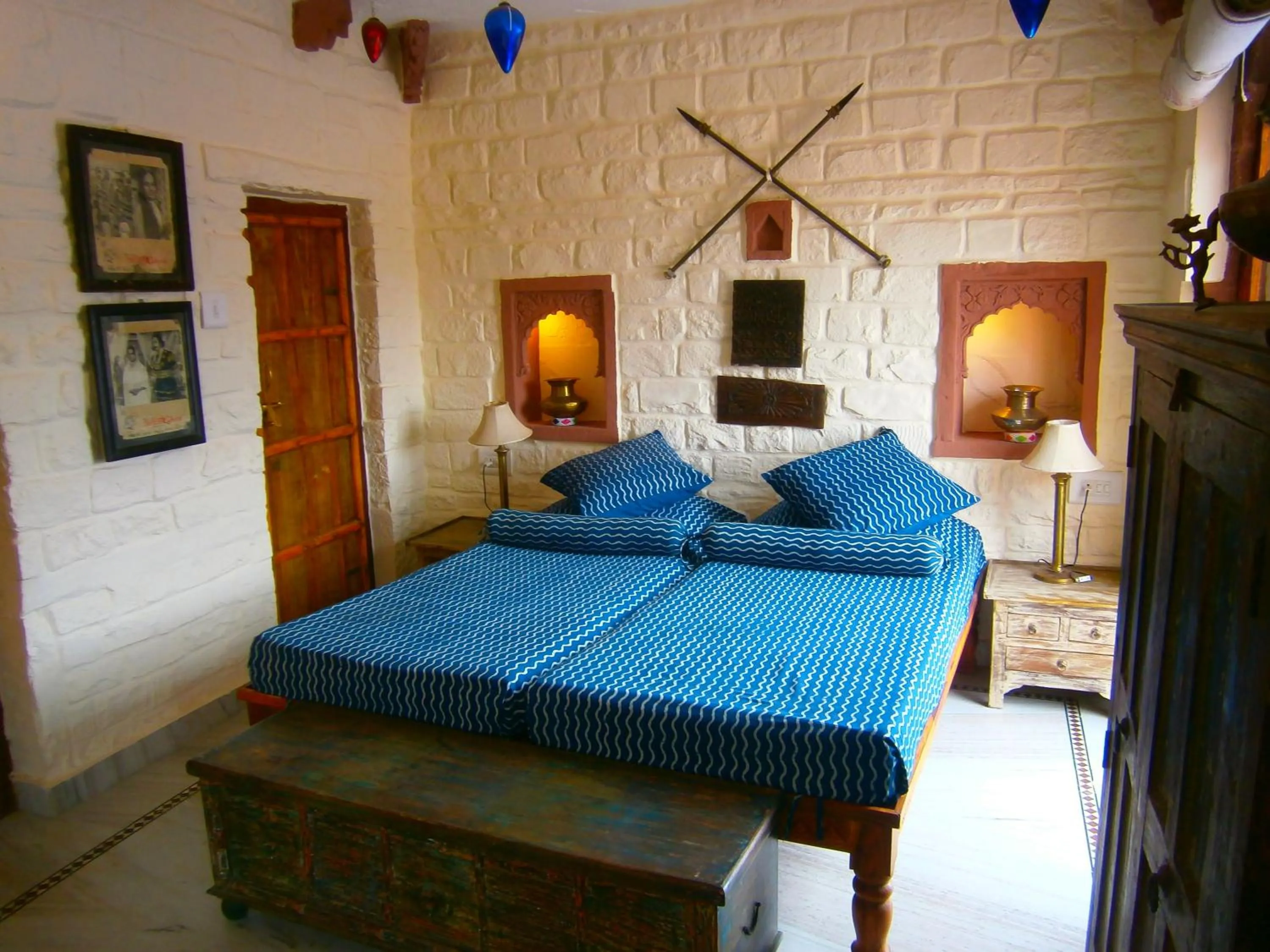 Bedroom, Bed in Juna Mahal Boutique Home Stay