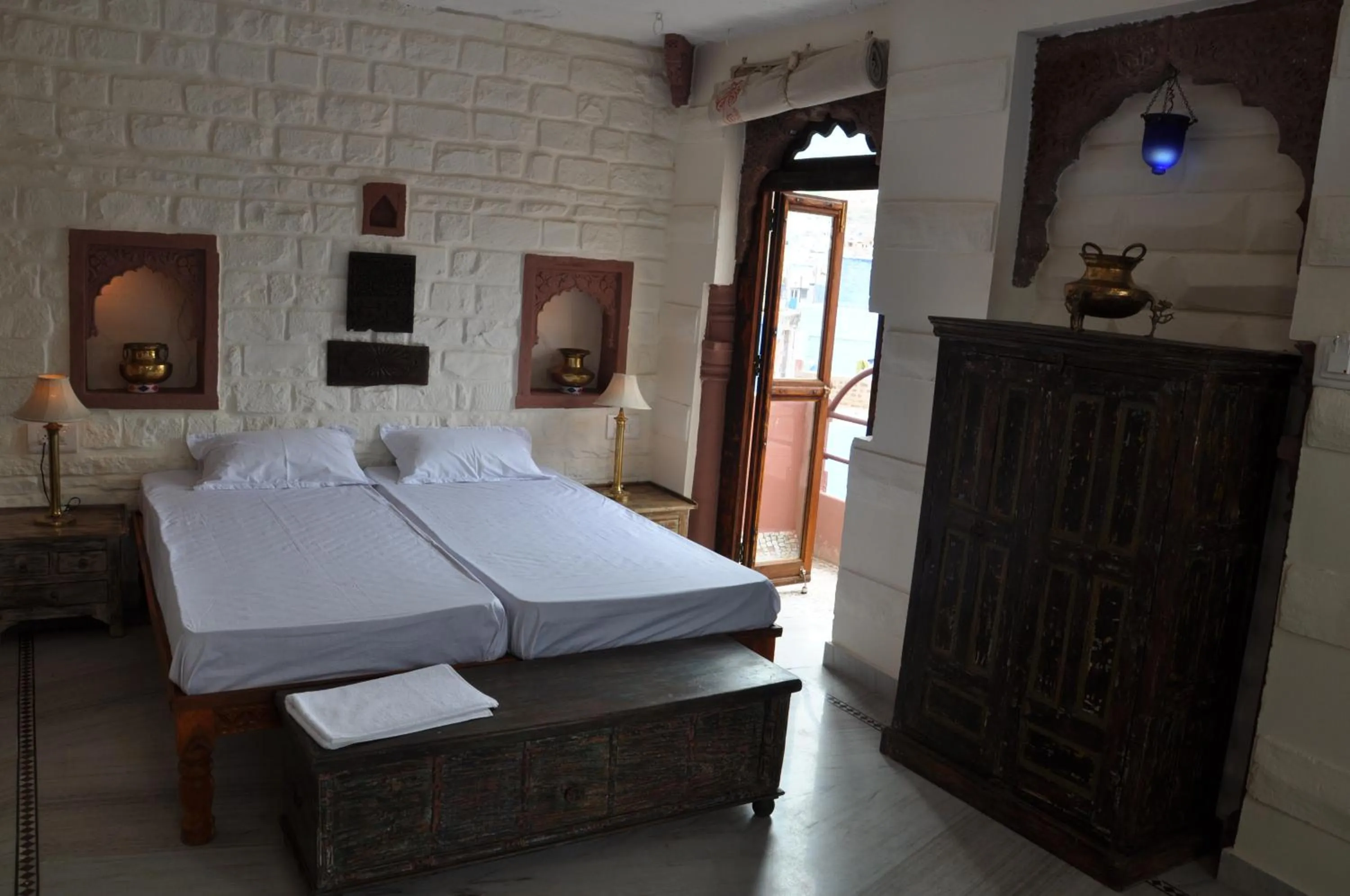 Bedroom, Bed in Juna Mahal Boutique Home Stay