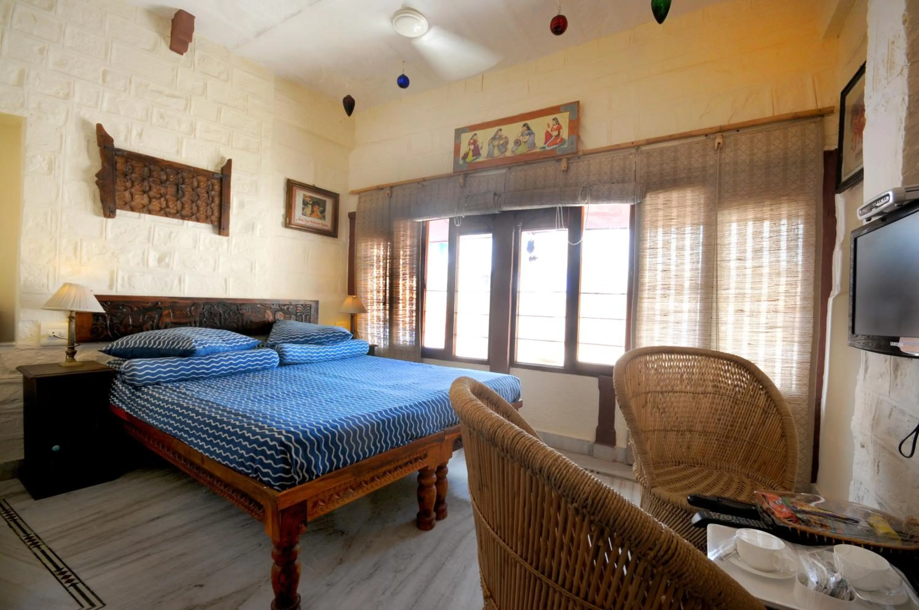Bedroom, Bed in Juna Mahal Boutique Home Stay