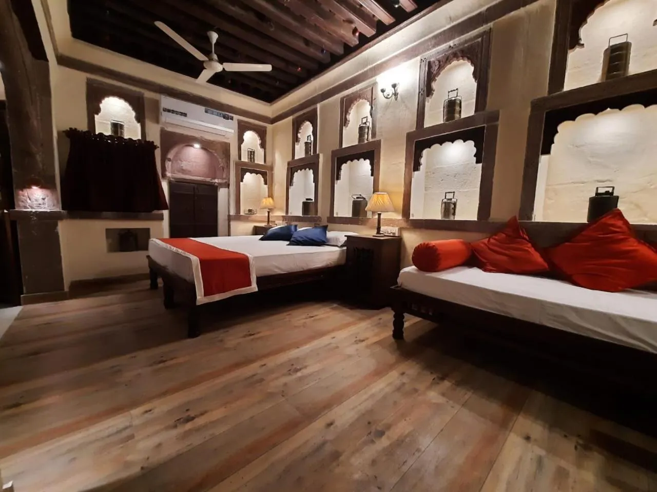 Bedroom, Bed in Juna Mahal Boutique Home Stay
