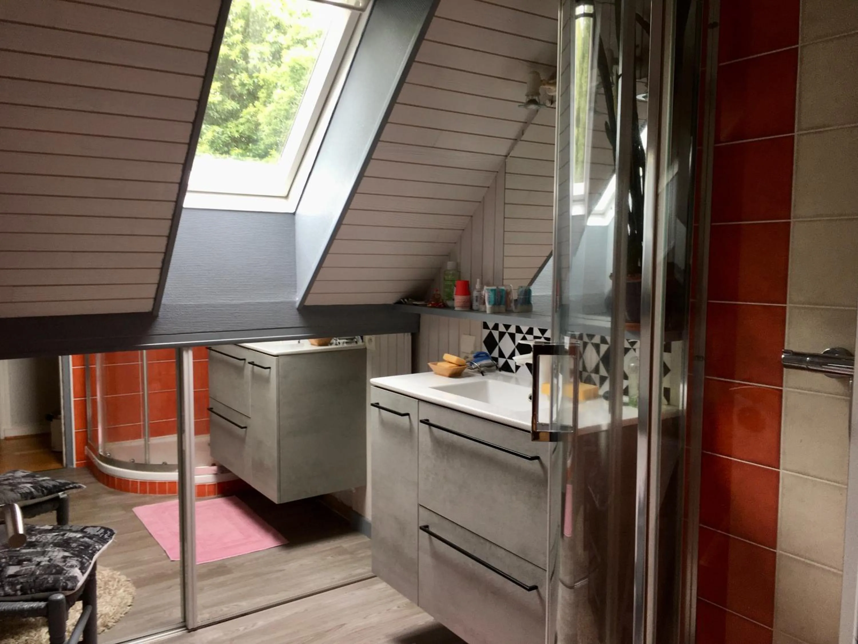 Bathroom in Chambres d'hotes Chez Annie