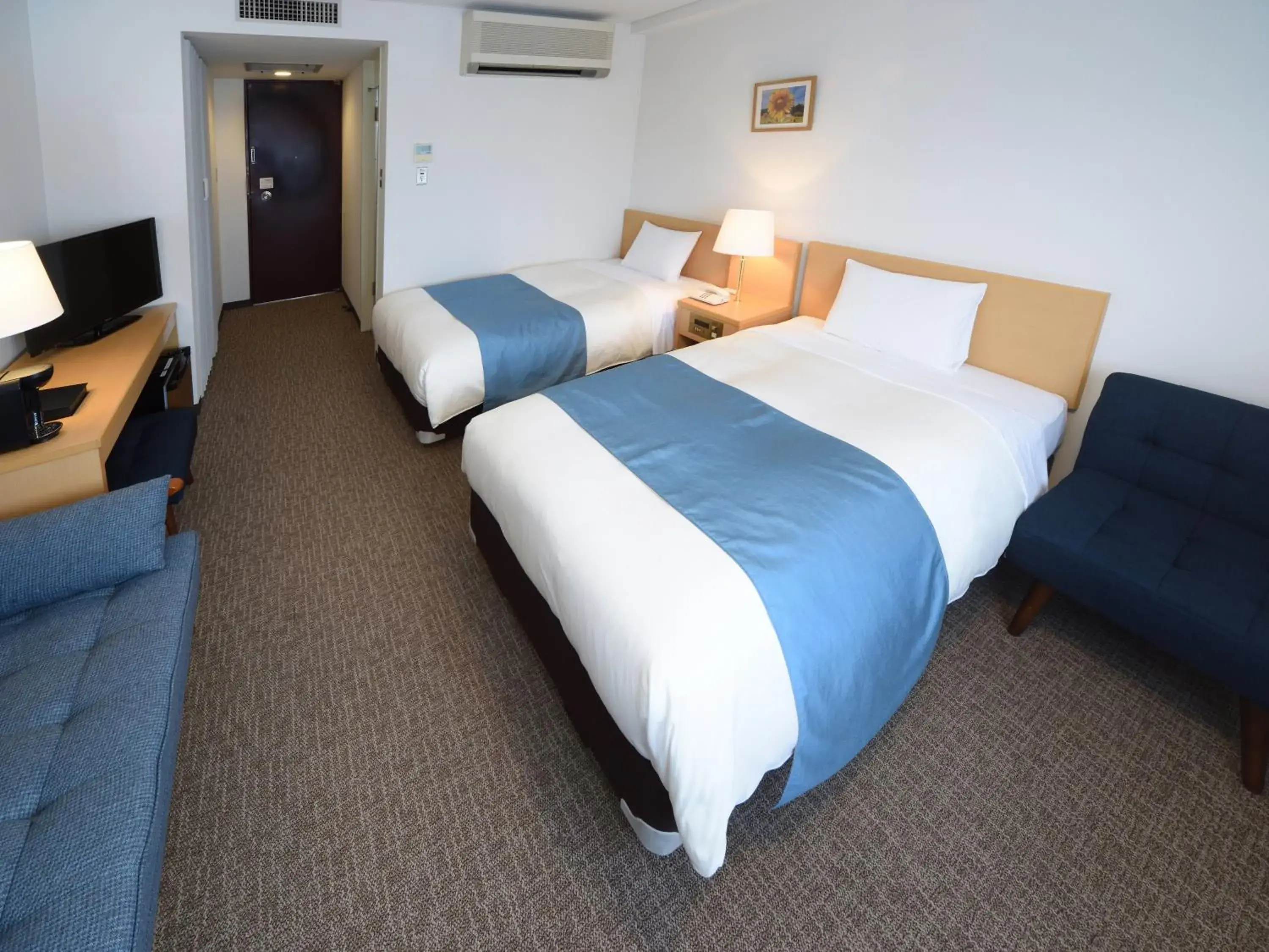 Twin Room - Non-Smoking in Hotel Route Tsukuba Twin Room - Non-Smoking in Hotel Route Tsukuba