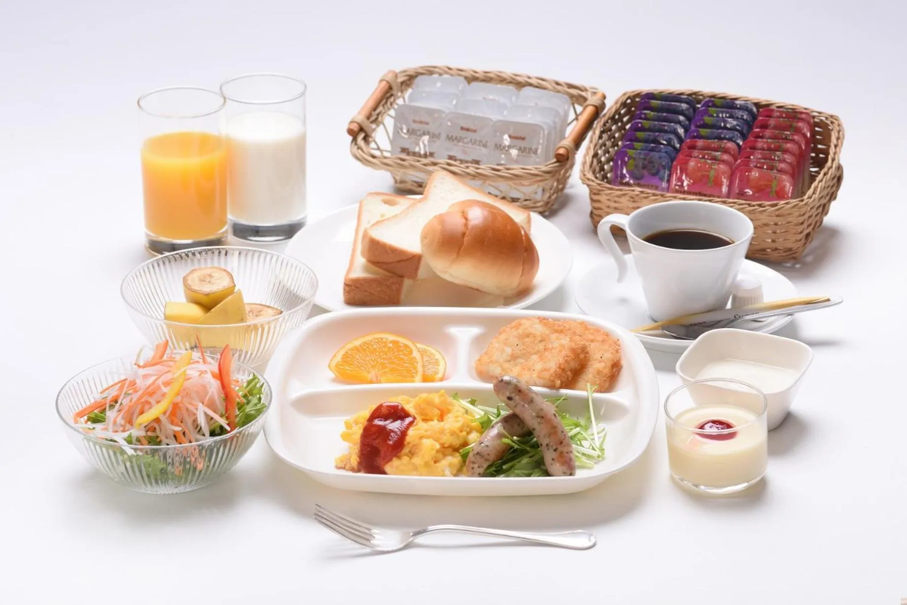 Breakfast in Hotel Route Tsukuba