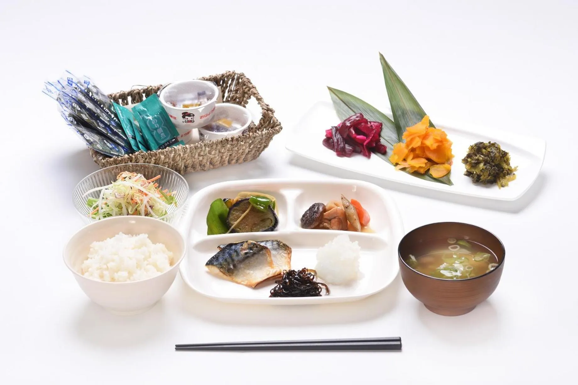 Breakfast in Hotel Route Tsukuba