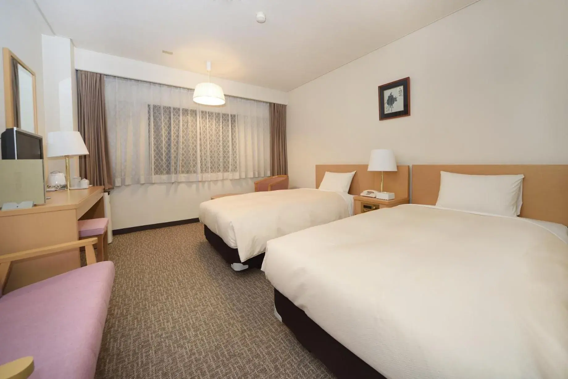 Twin Room - Smoking in Hotel Route Tsukuba Twin Room - Smoking in Hotel Route Tsukuba