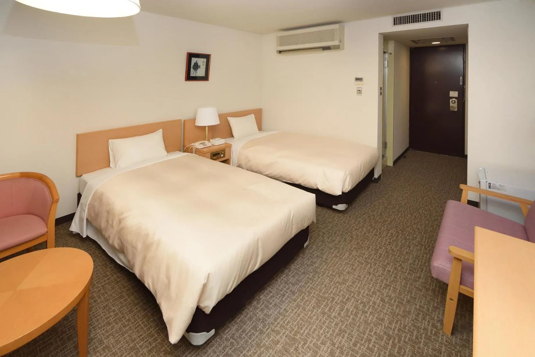 Bed in Hotel Route Tsukuba