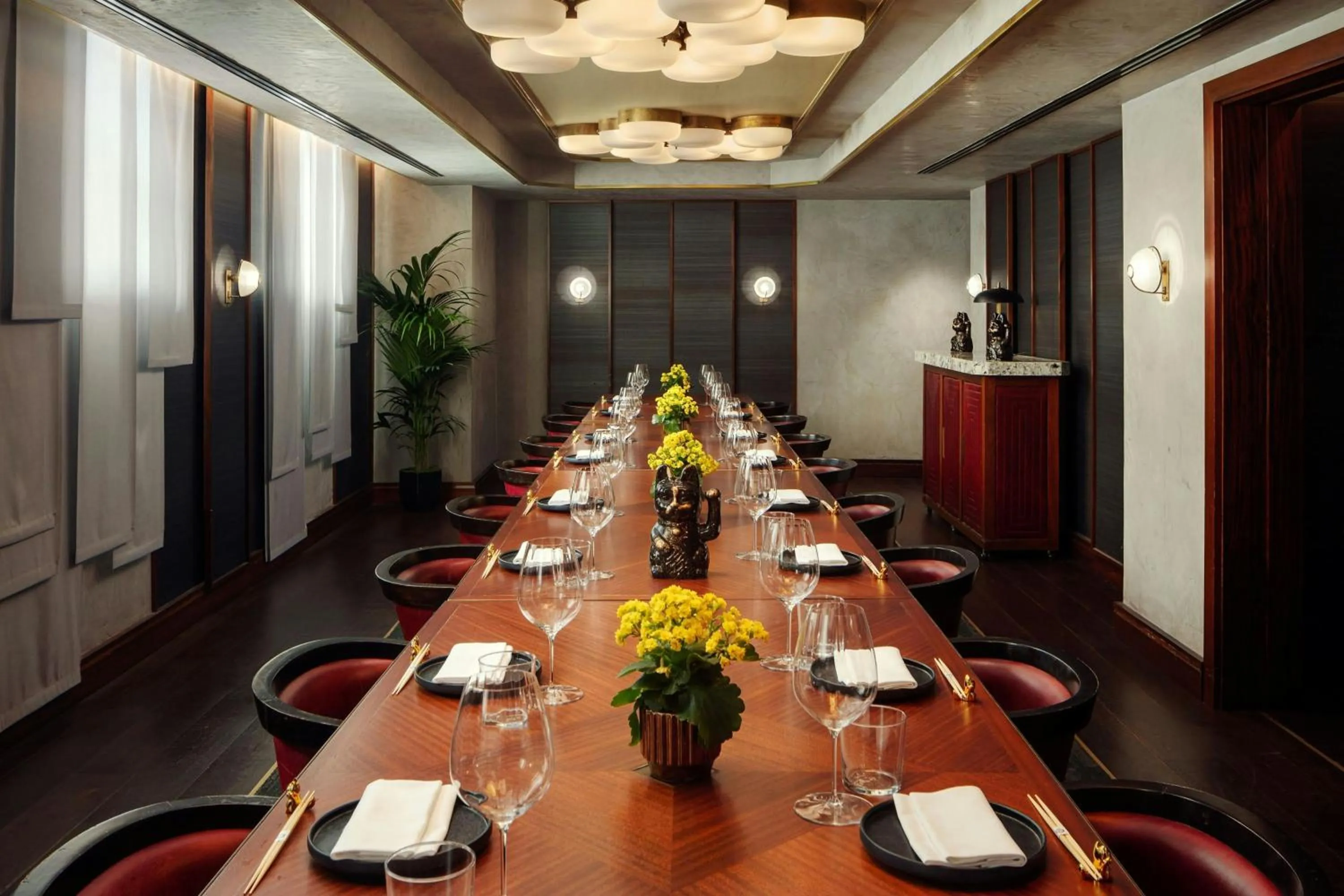 Restaurant/places to eat in London Marriott Hotel Grosvenor Square