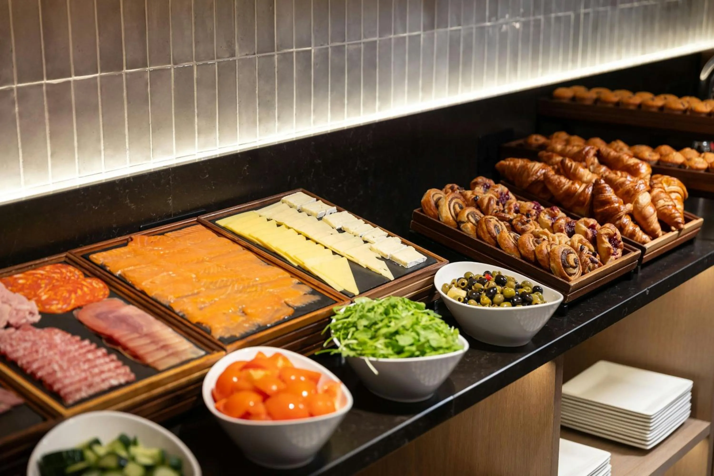 Breakfast in London Marriott Hotel Grosvenor Square