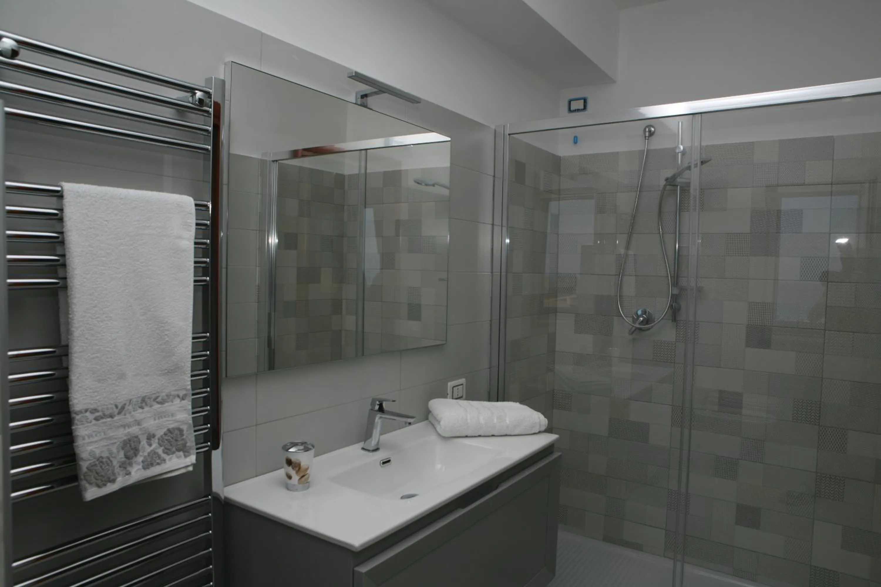 Bathroom in B&B Torre Nave