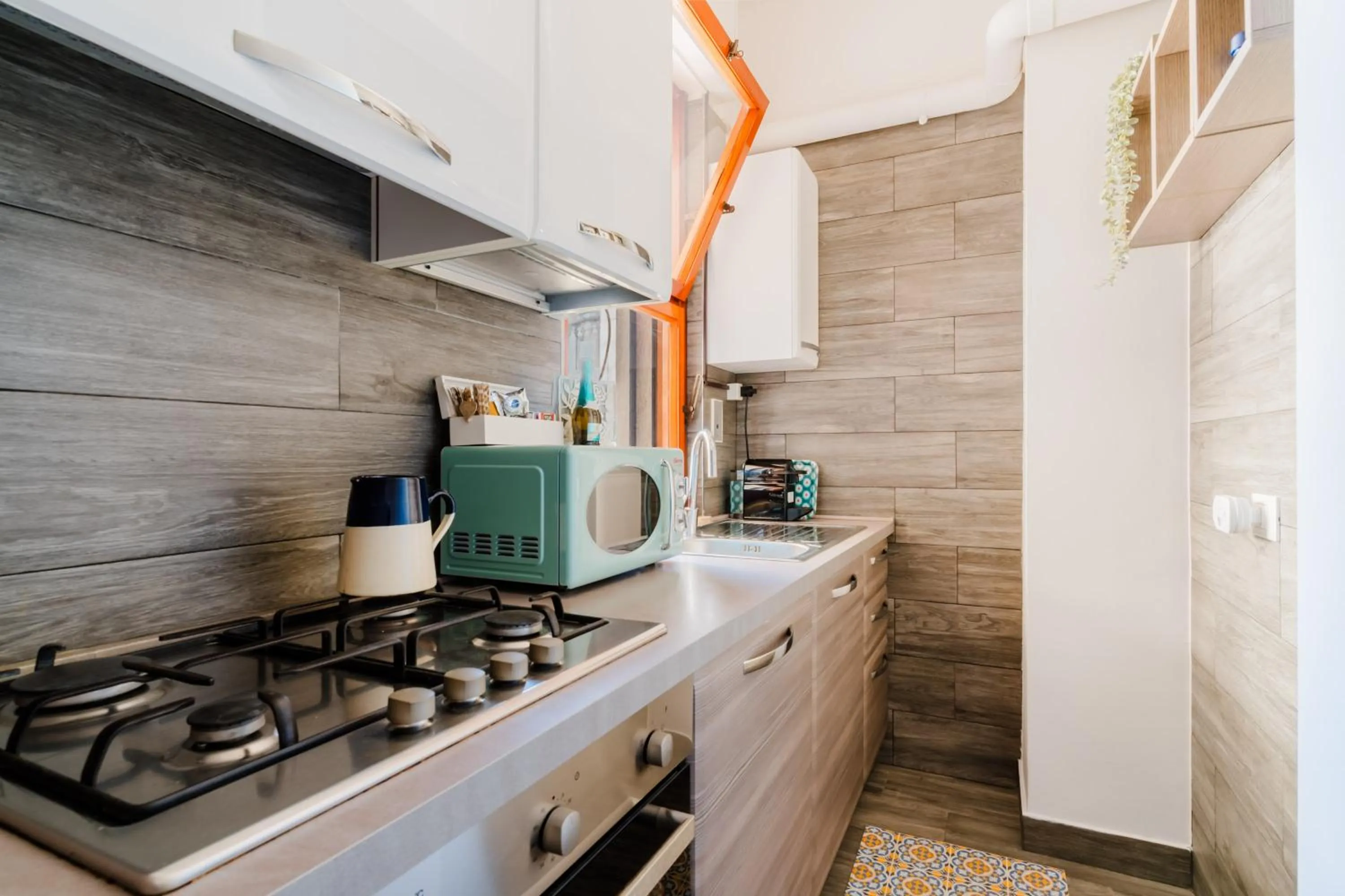 Kitchen or kitchenette in B&B Kalurya - Lecce Selection