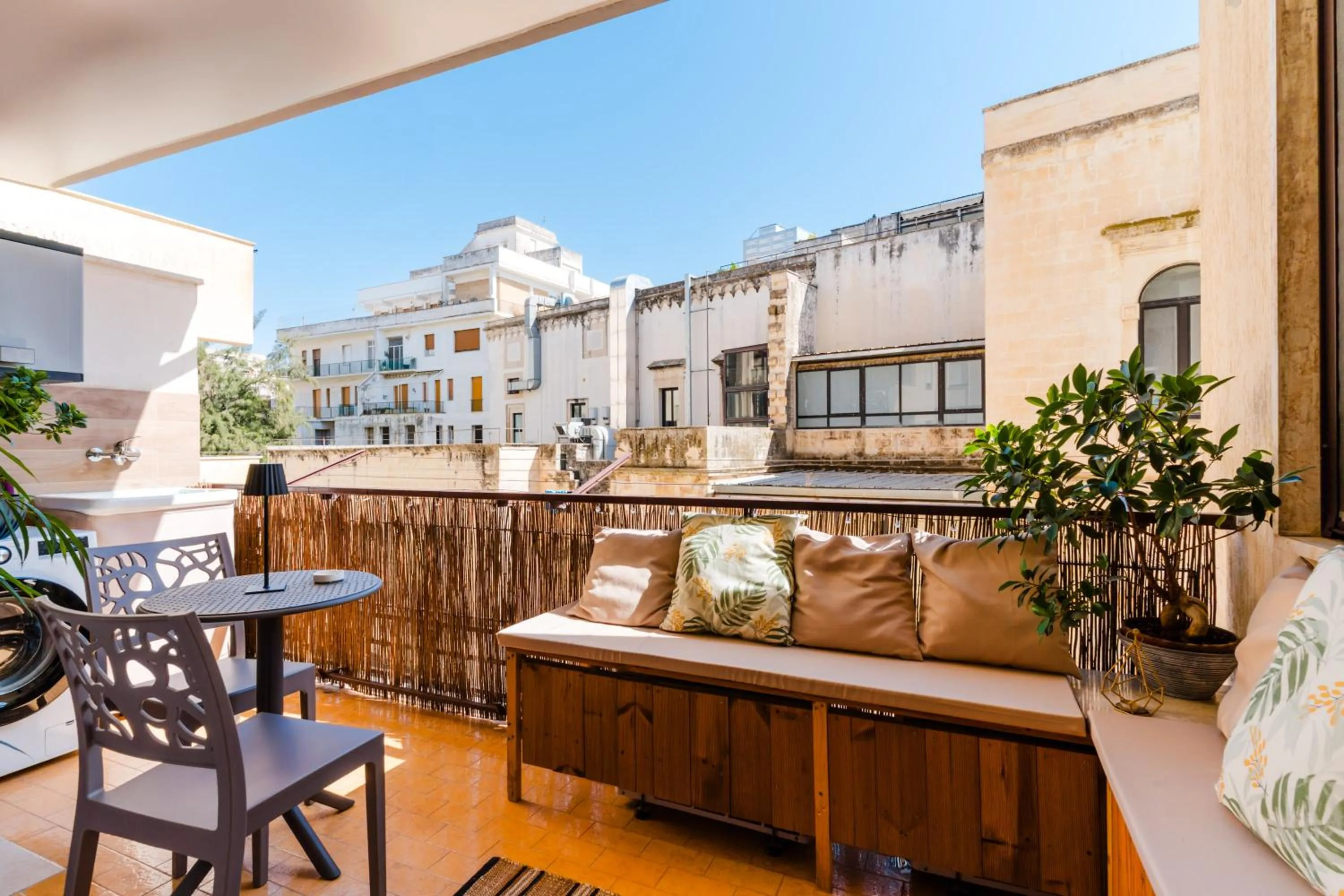 Balcony/Terrace in B&B Kalurya - Lecce Selection