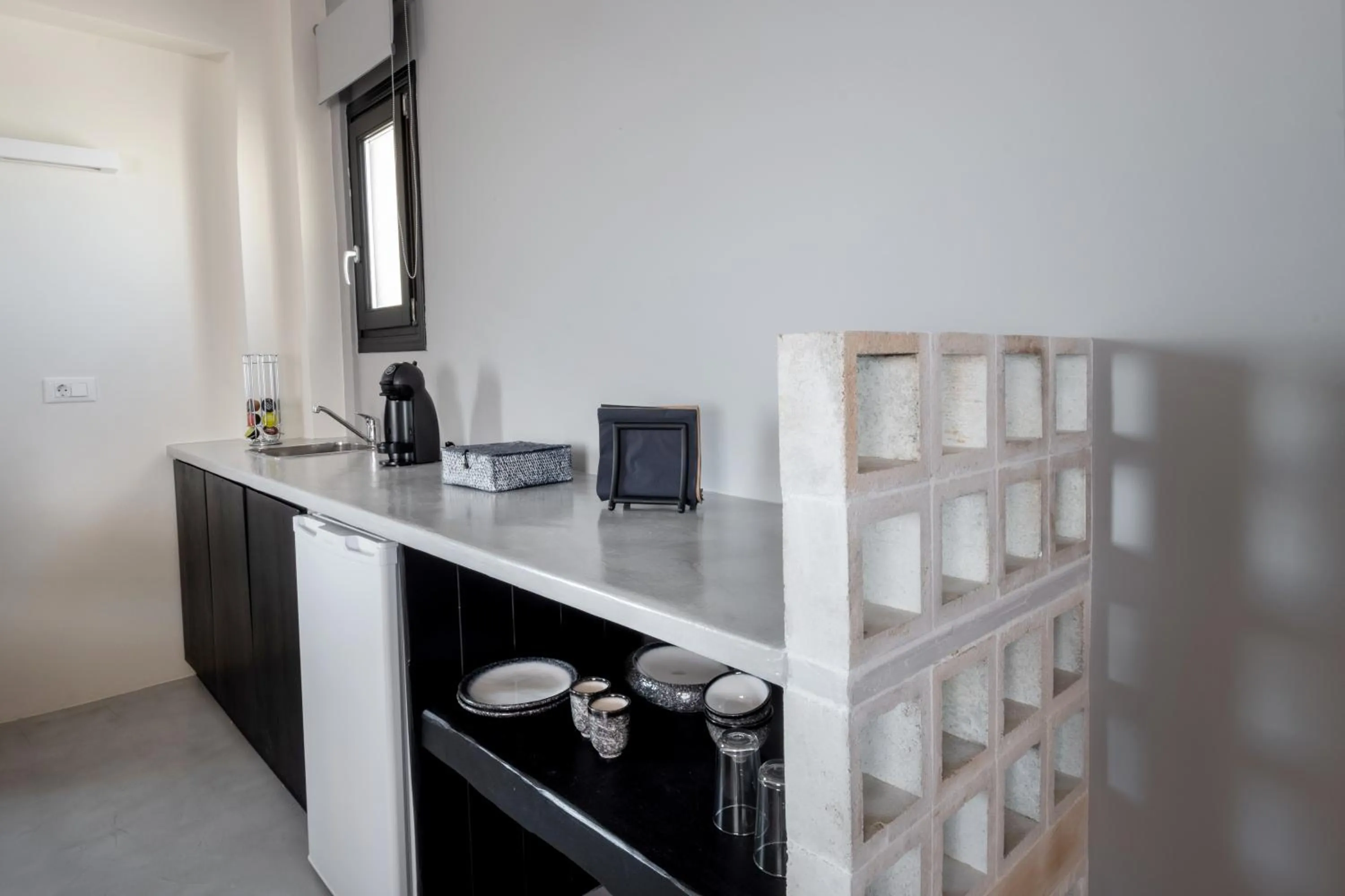 Kitchen or kitchenette in IfestAu.4 Suites