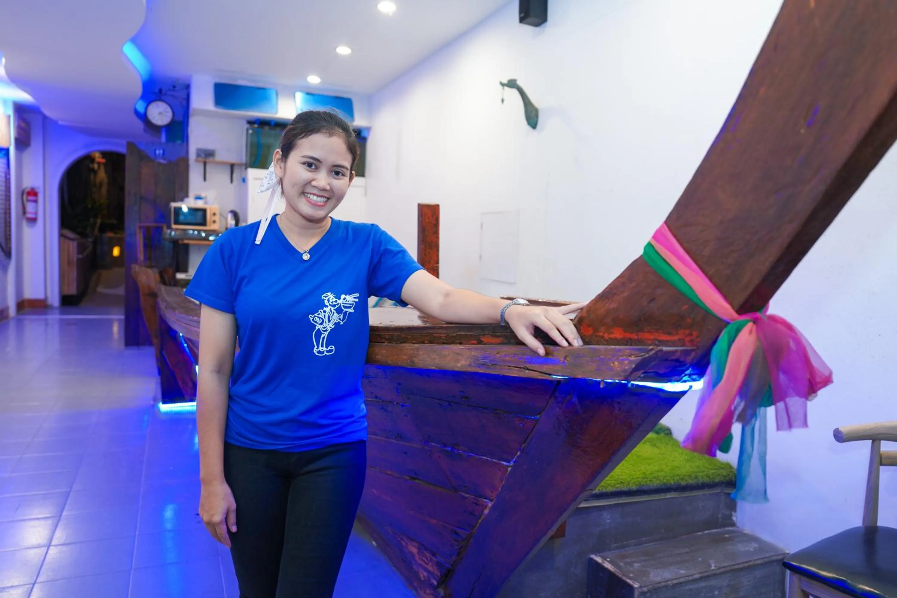 Staff in Baan Kamala Backpacker