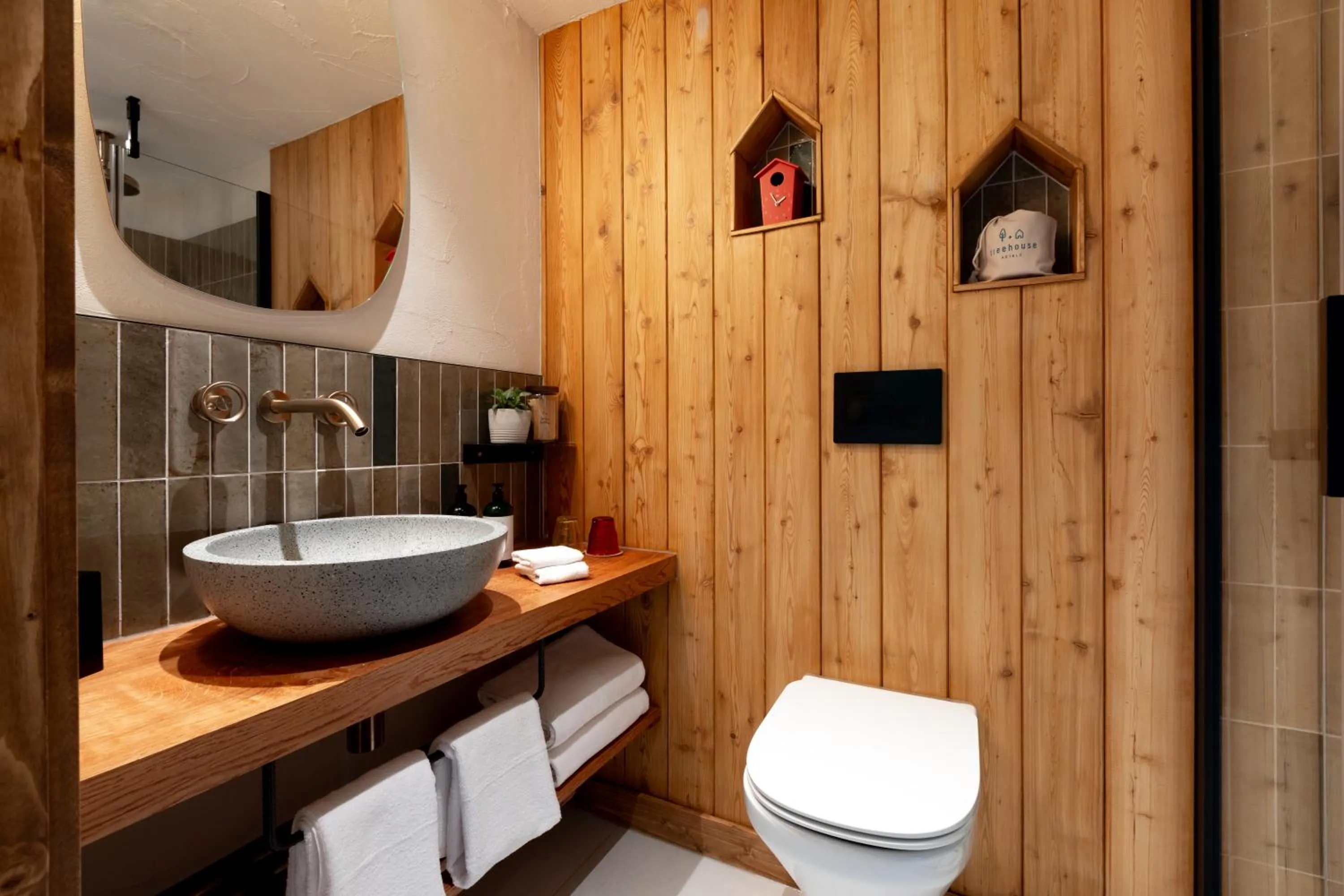 Bathroom in Treehouse Hotel Manchester