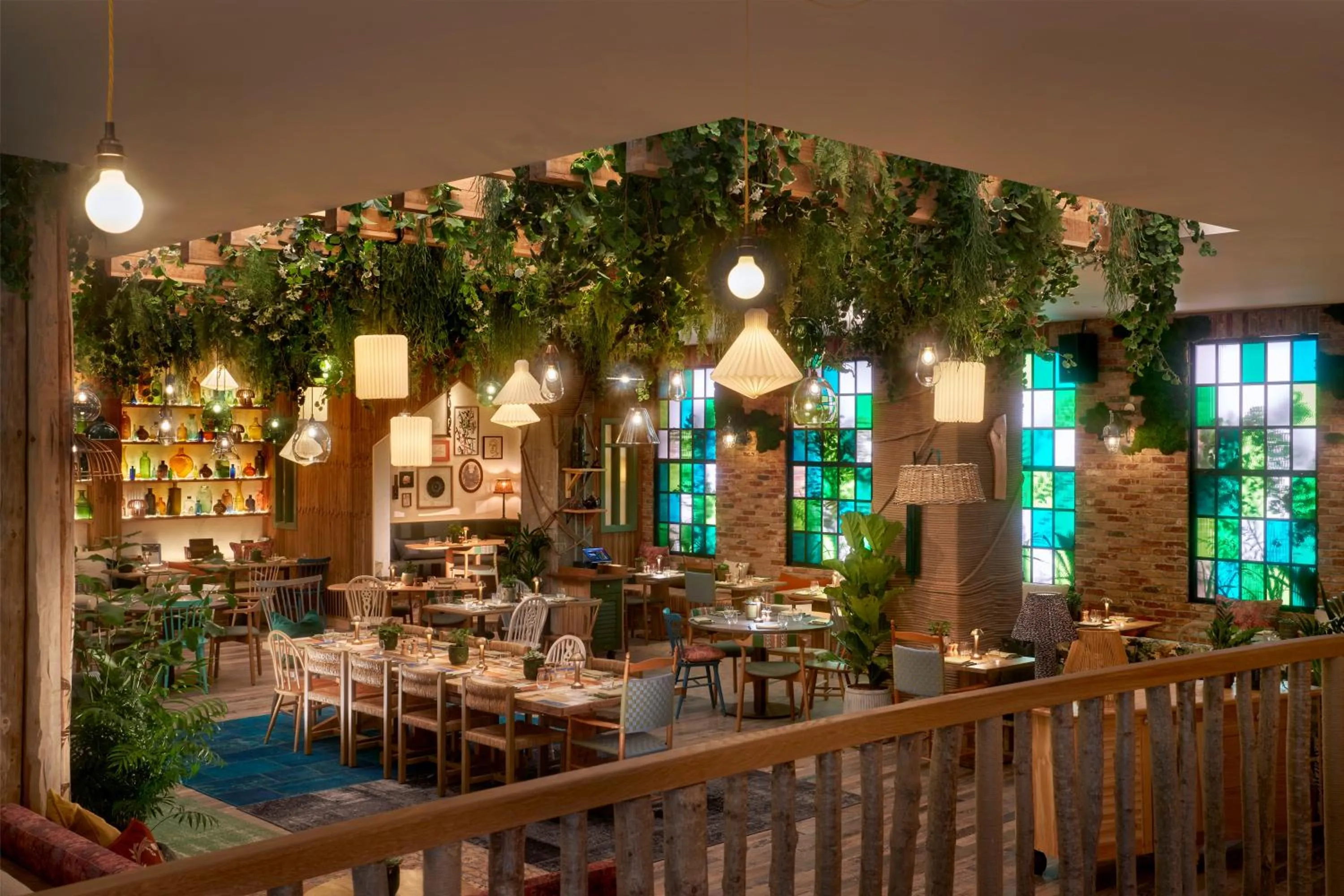 Restaurant/places to eat in Treehouse Hotel Manchester
