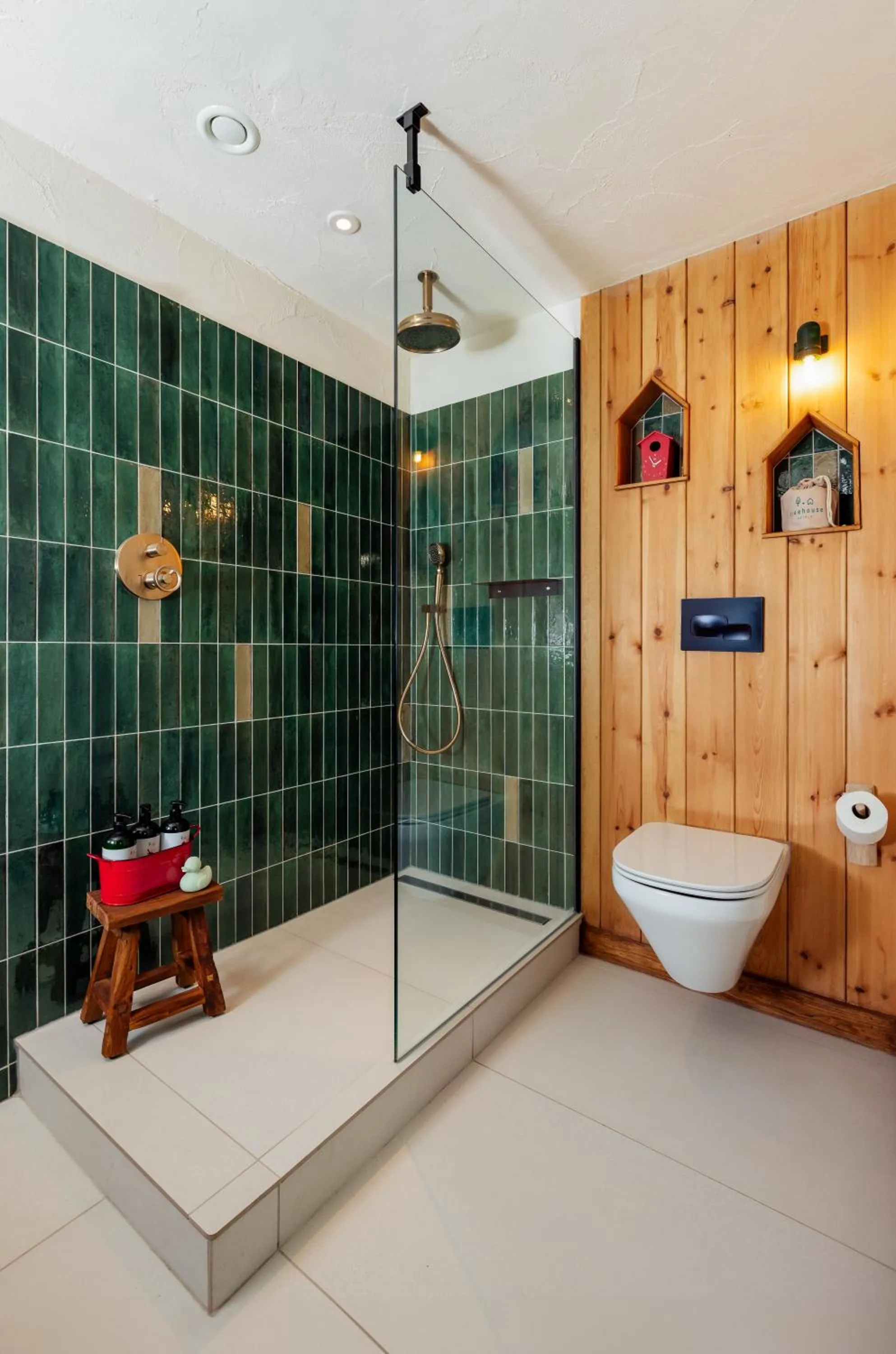 Bathroom in Treehouse Hotel Manchester