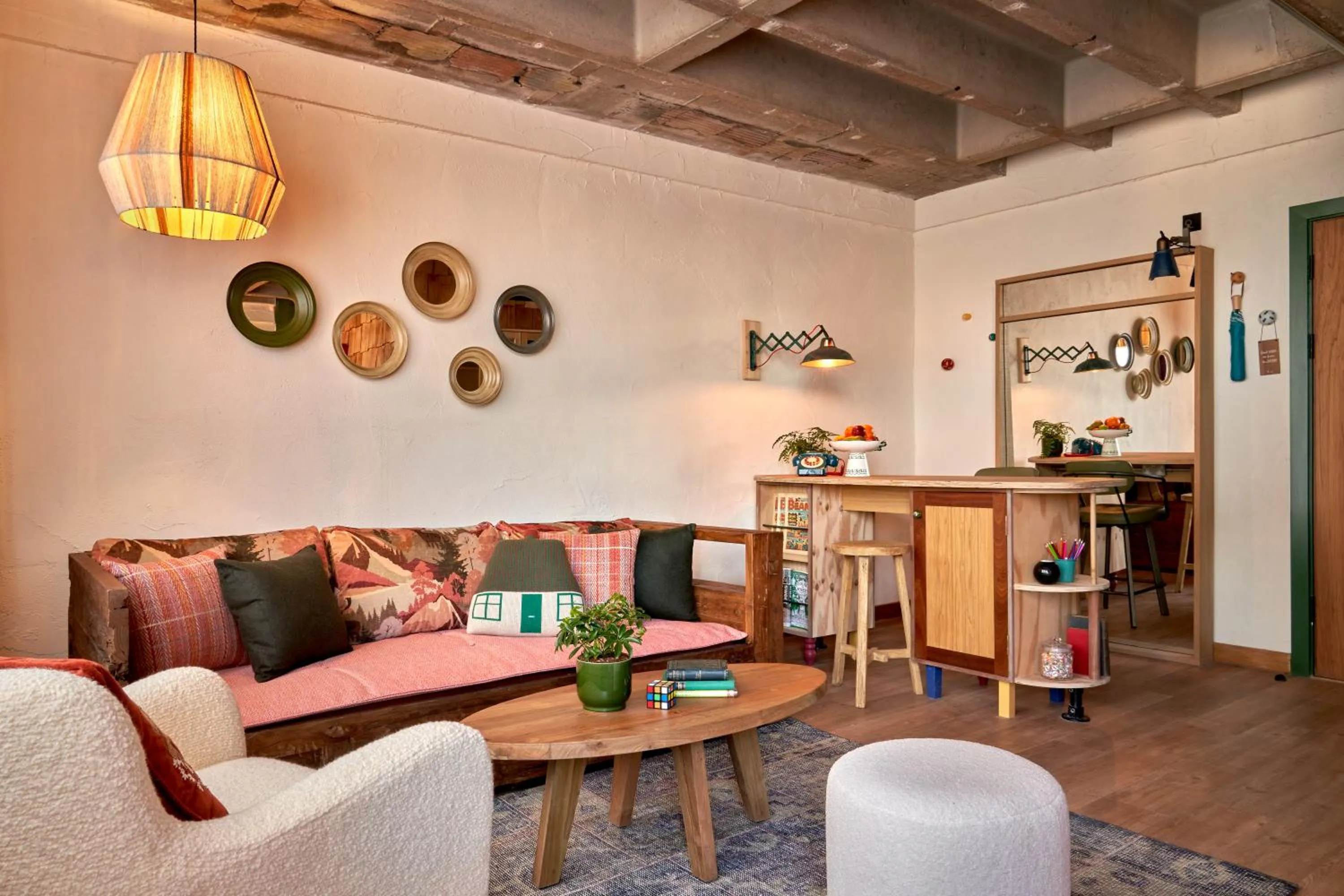 furniture in Treehouse Hotel Manchester