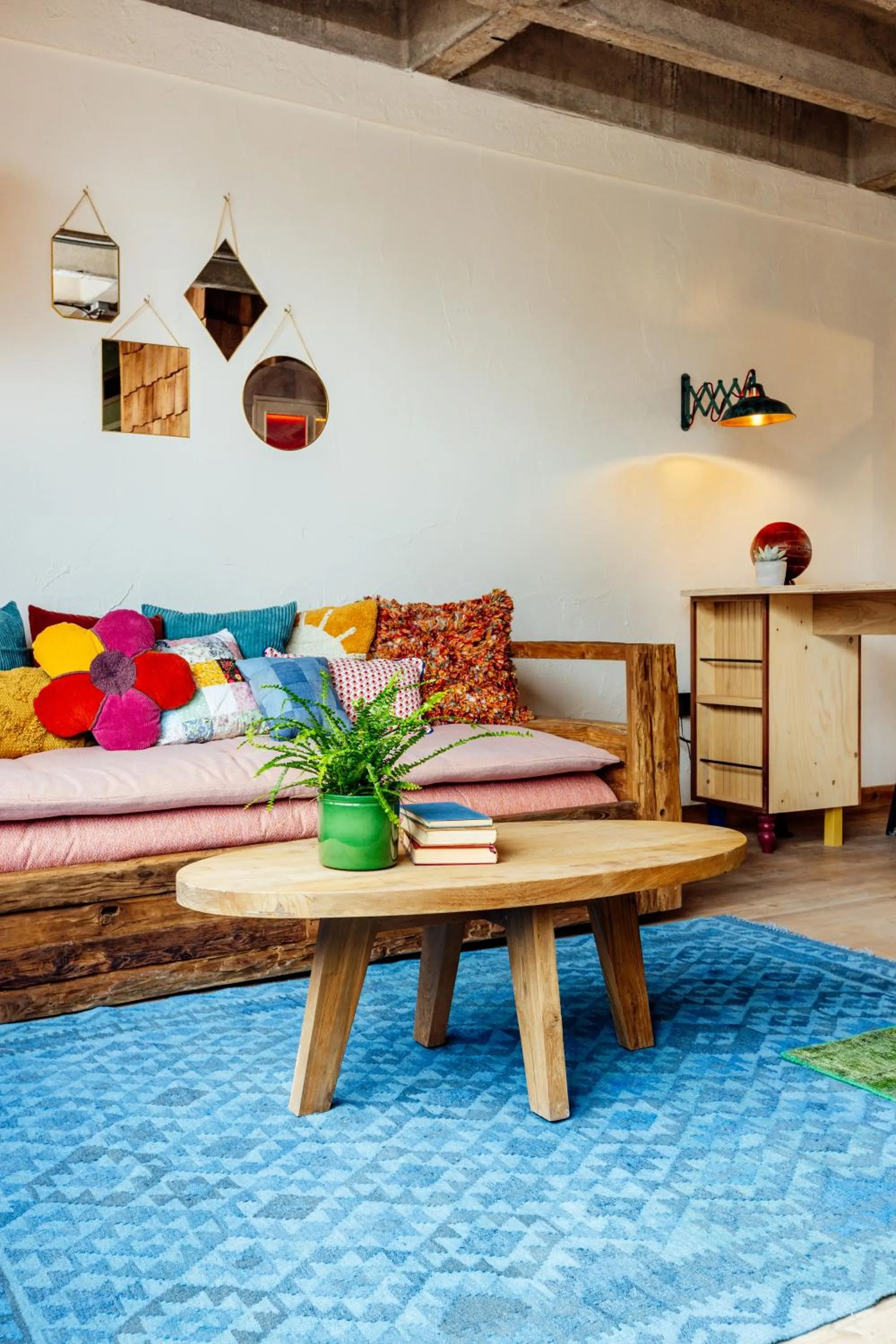 Seating area in Treehouse Hotel Manchester