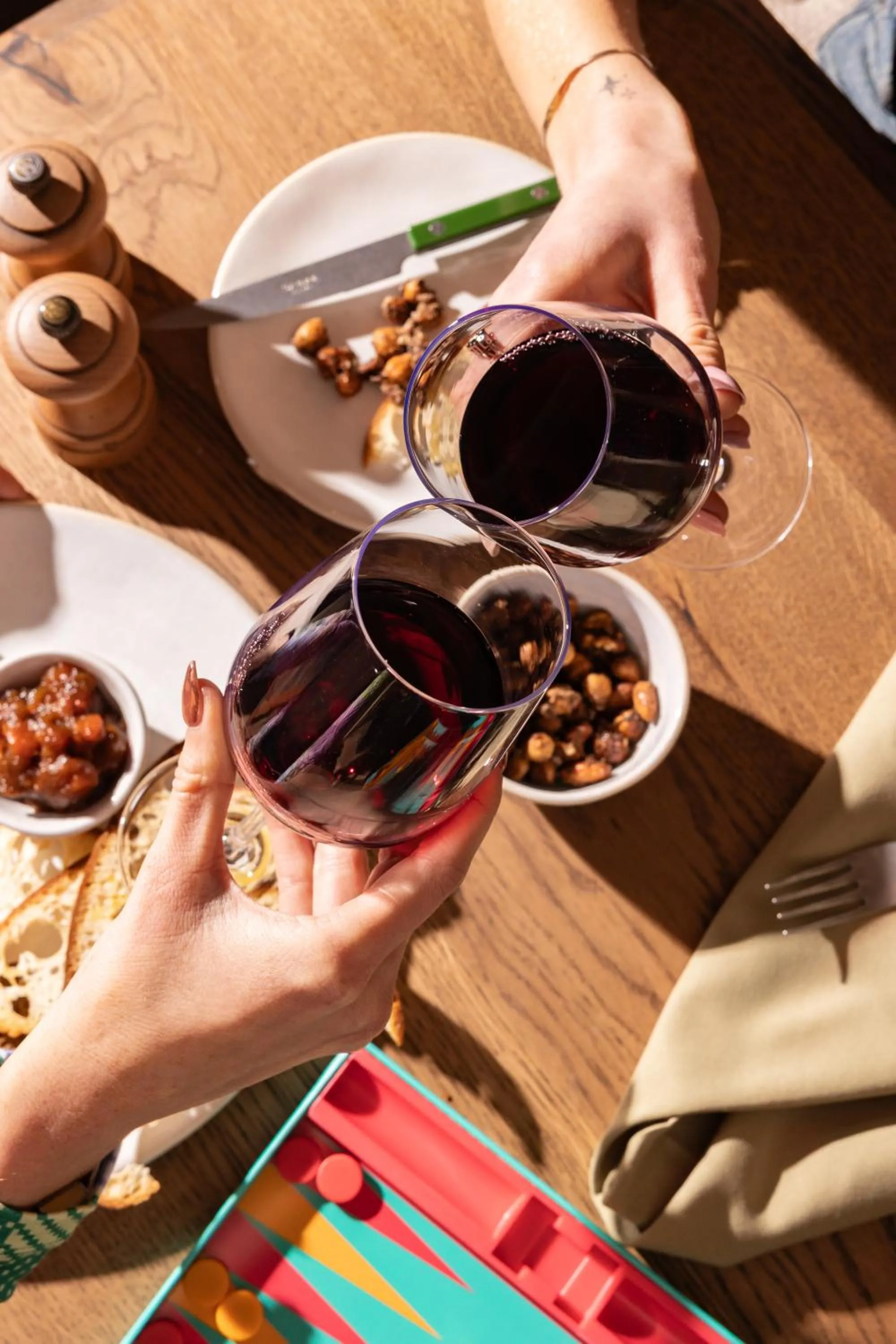 Food and drinks in Treehouse Hotel Manchester