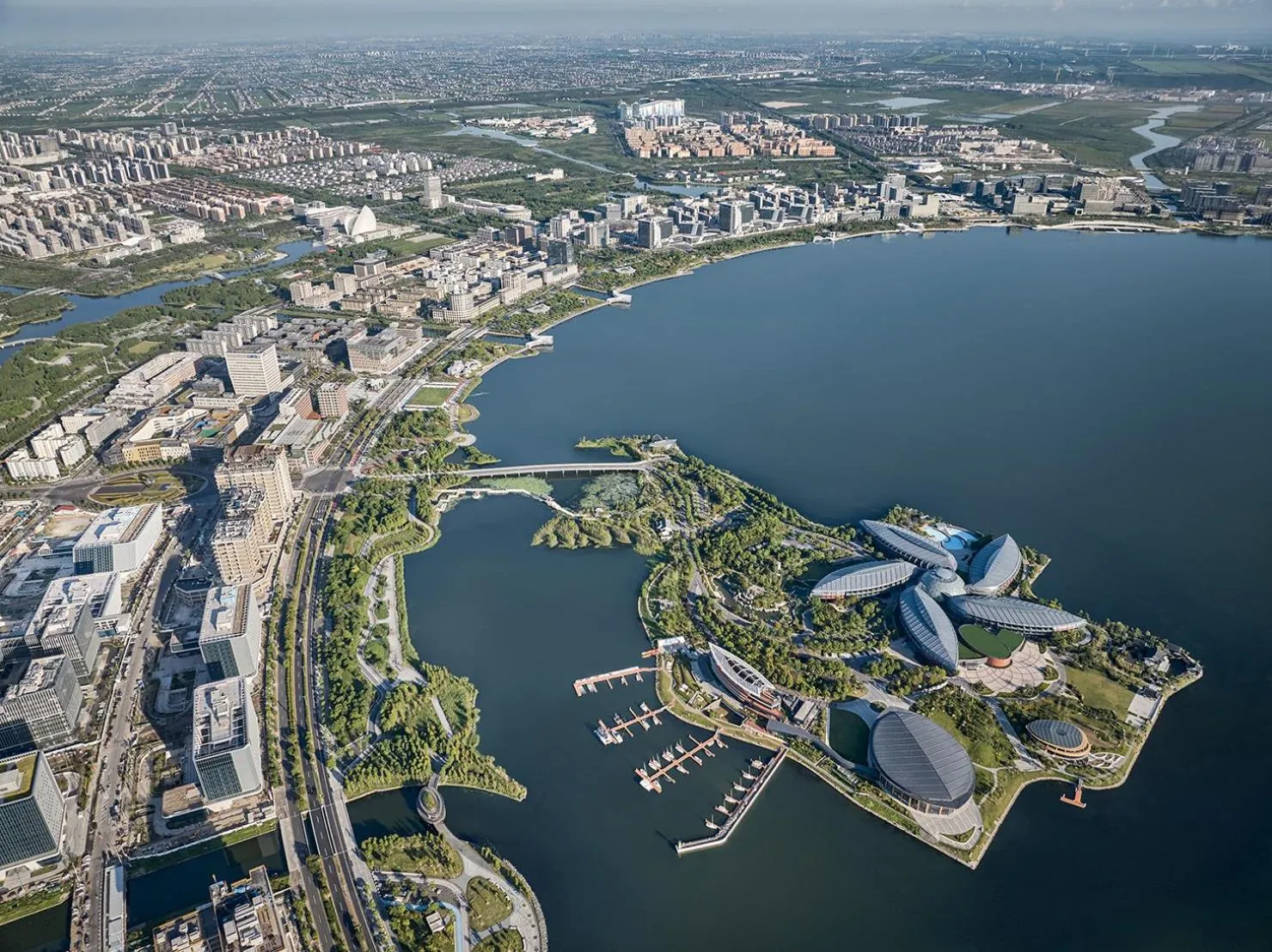 Bird's eye view in InterContinental Shanghai Harbour City by IHG
