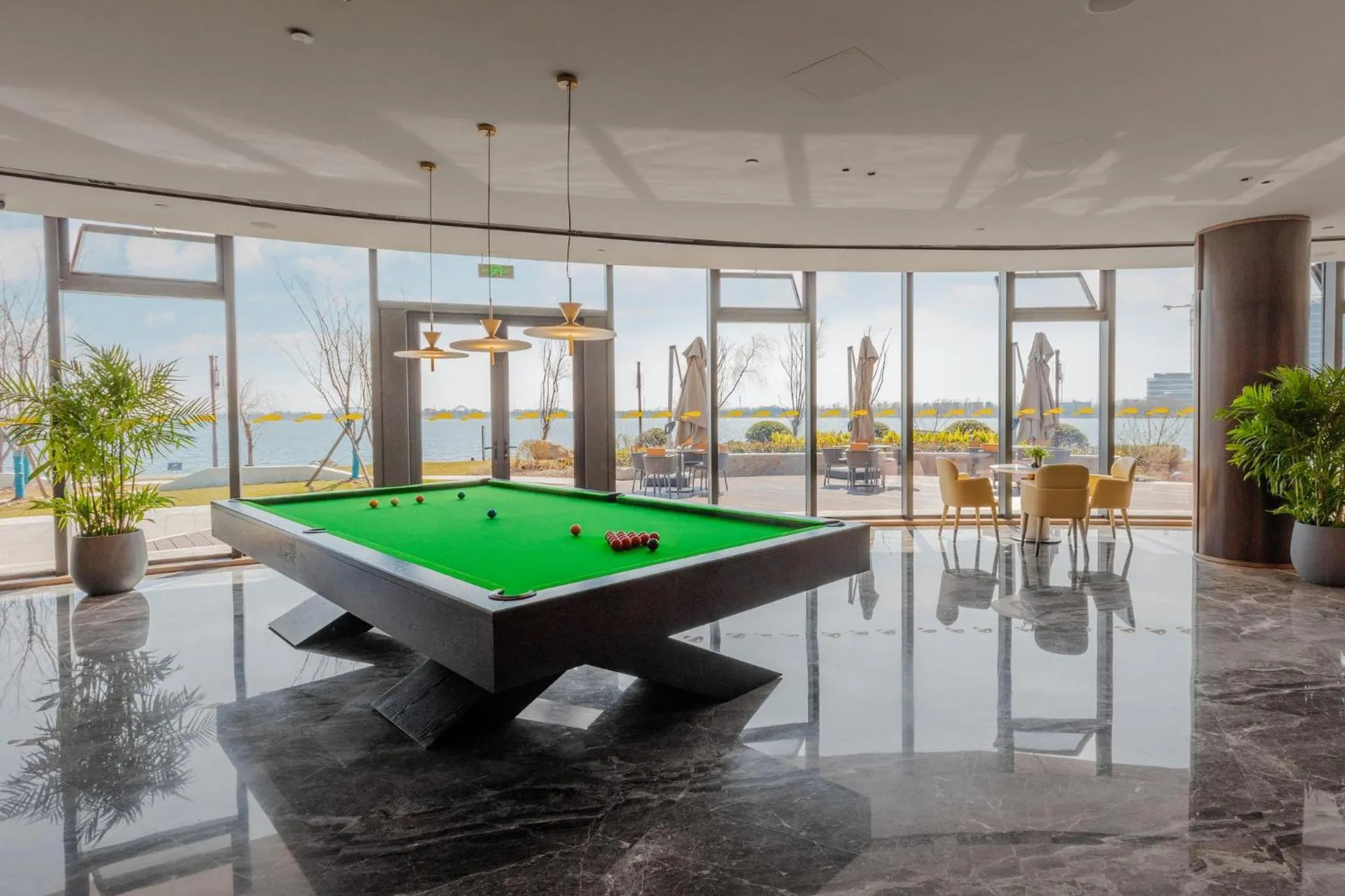 Game Room in InterContinental Shanghai Harbour City by IHG