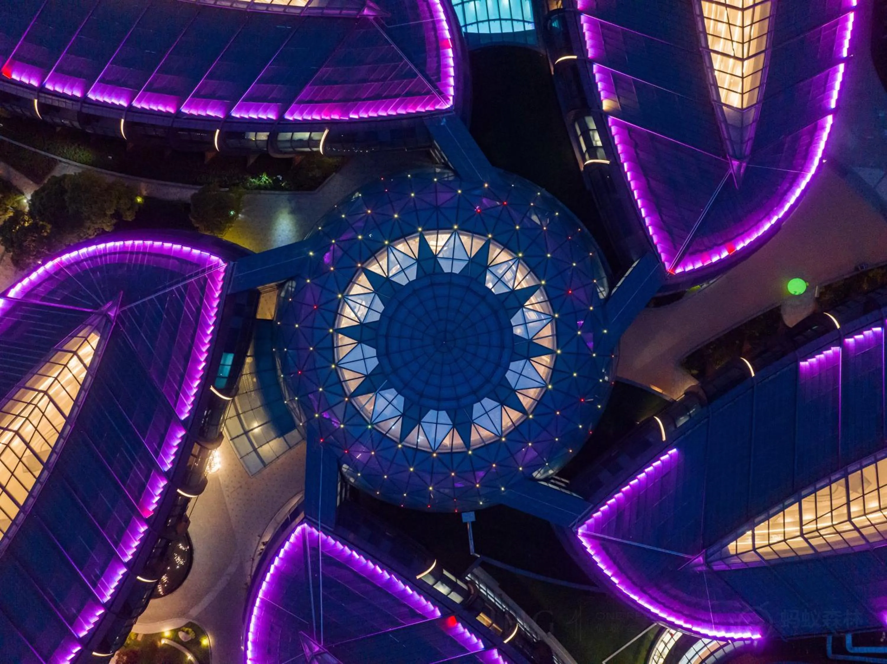 Property building in InterContinental Shanghai Harbour City by IHG