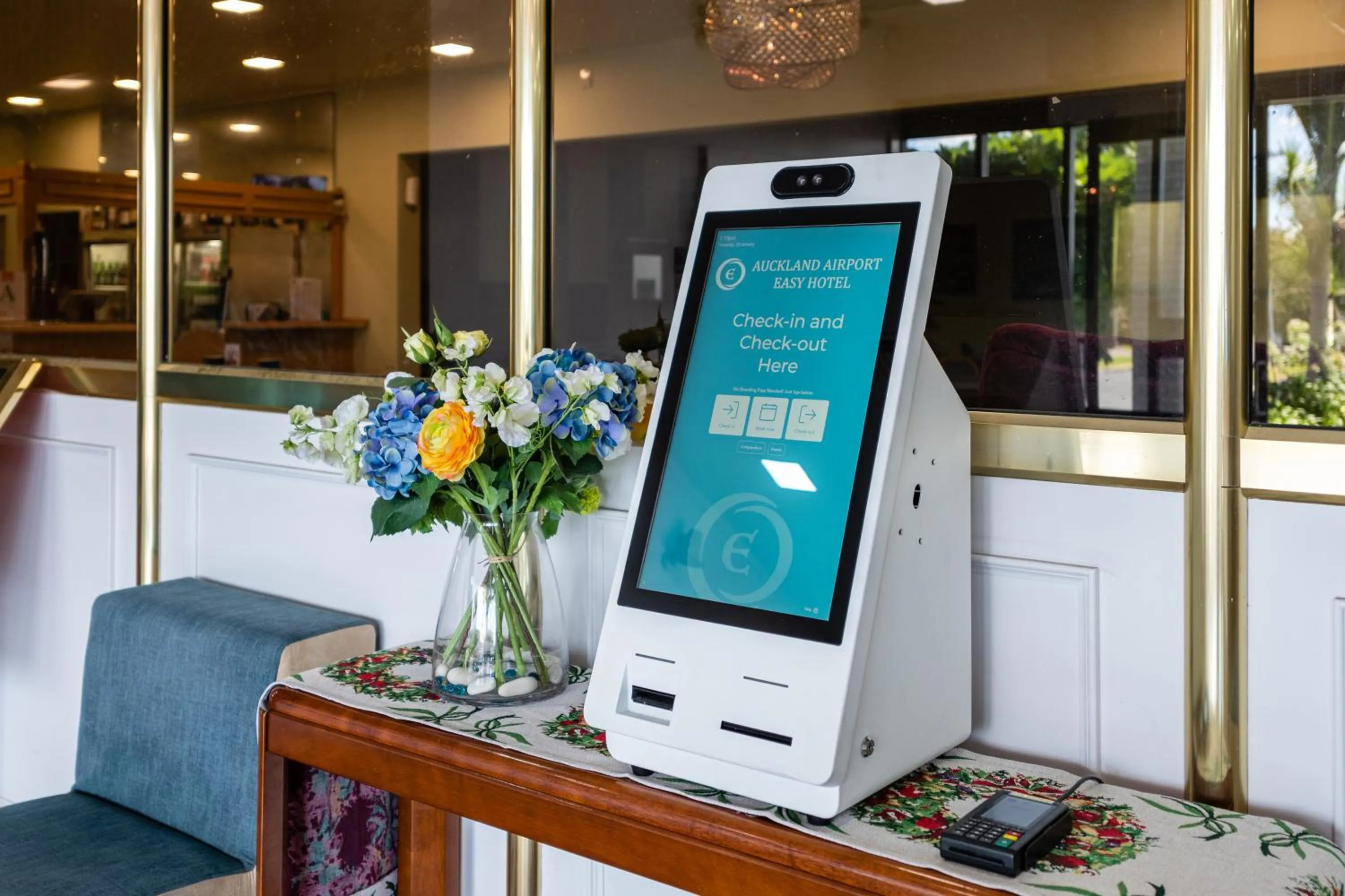 Lobby or reception in Auckland Airport Easy Hotel